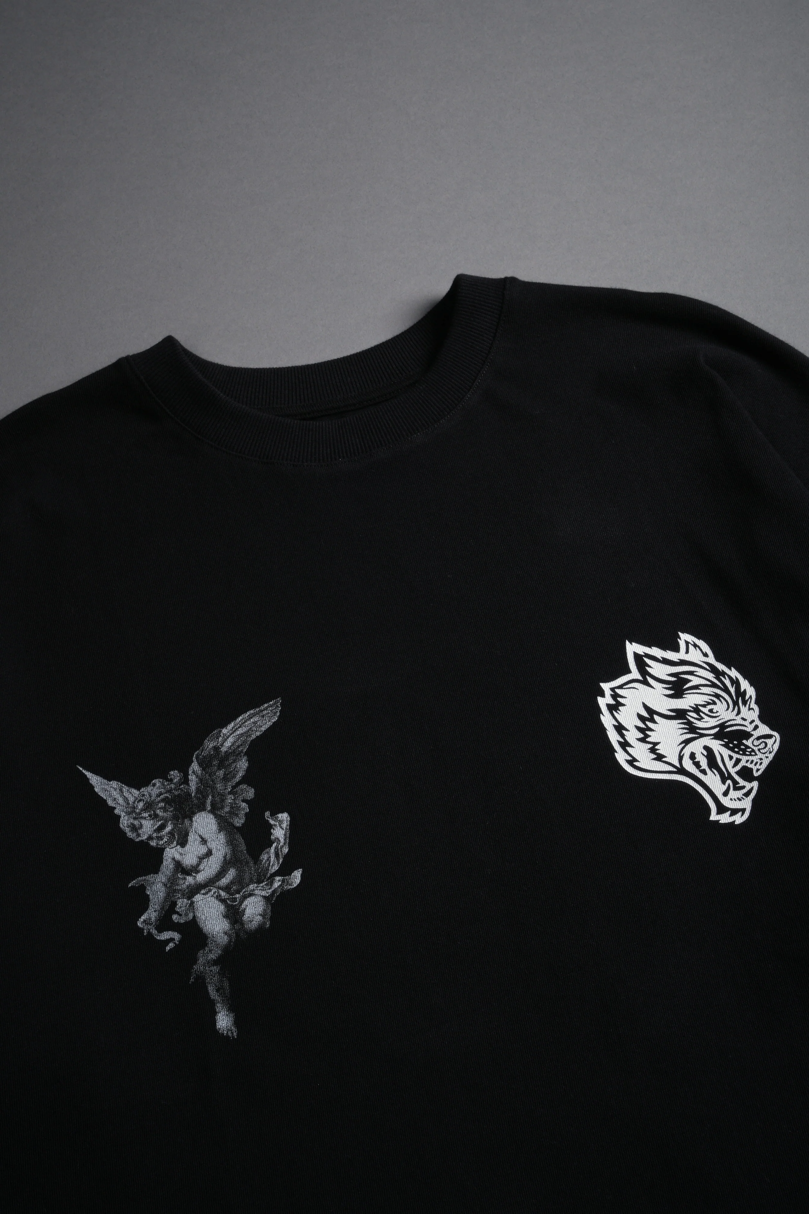 Darc Angel "Premium" Oversized Tee in Black - Image 7