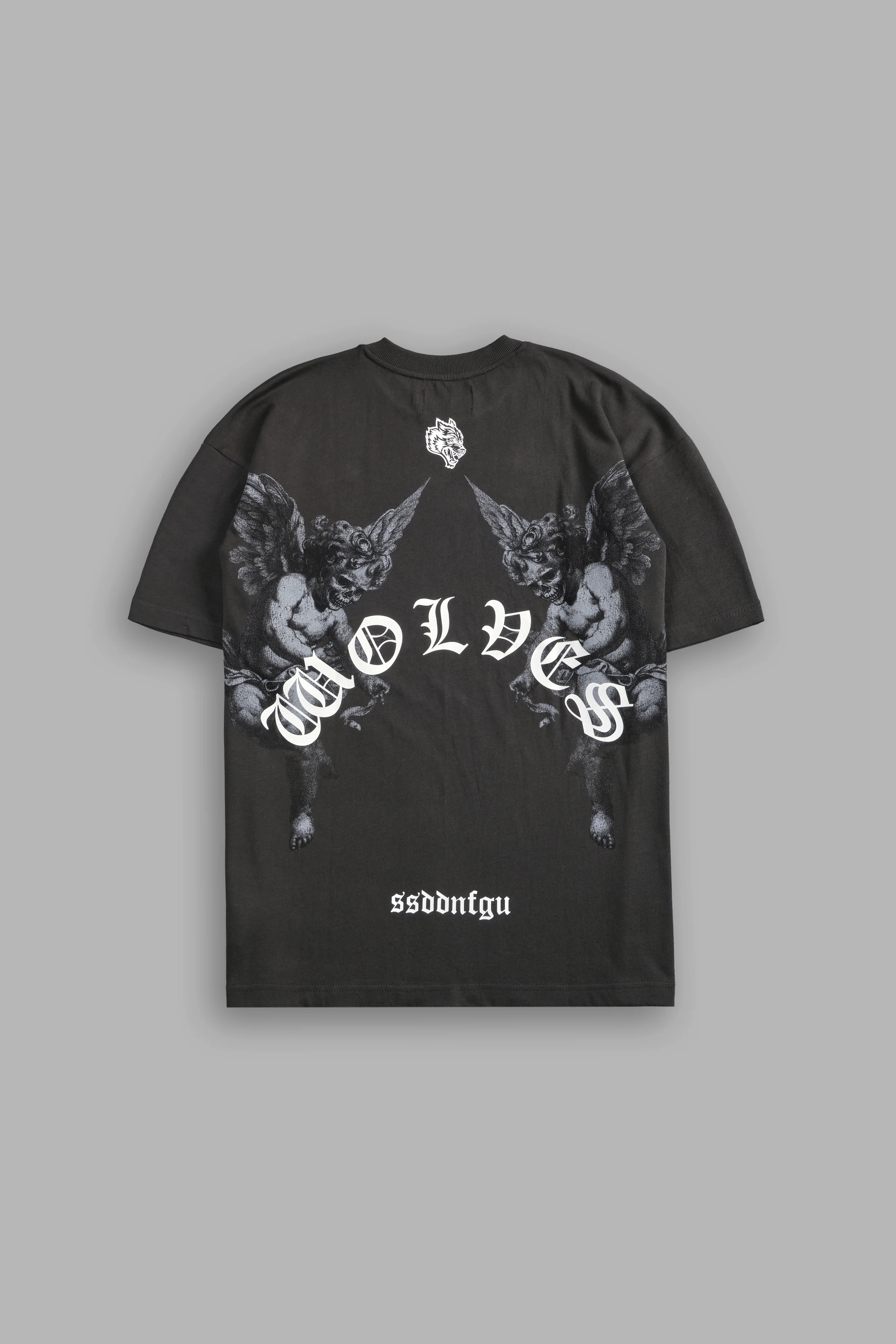 Darc Angel "Premium" Oversized Tee in Wolf Gray