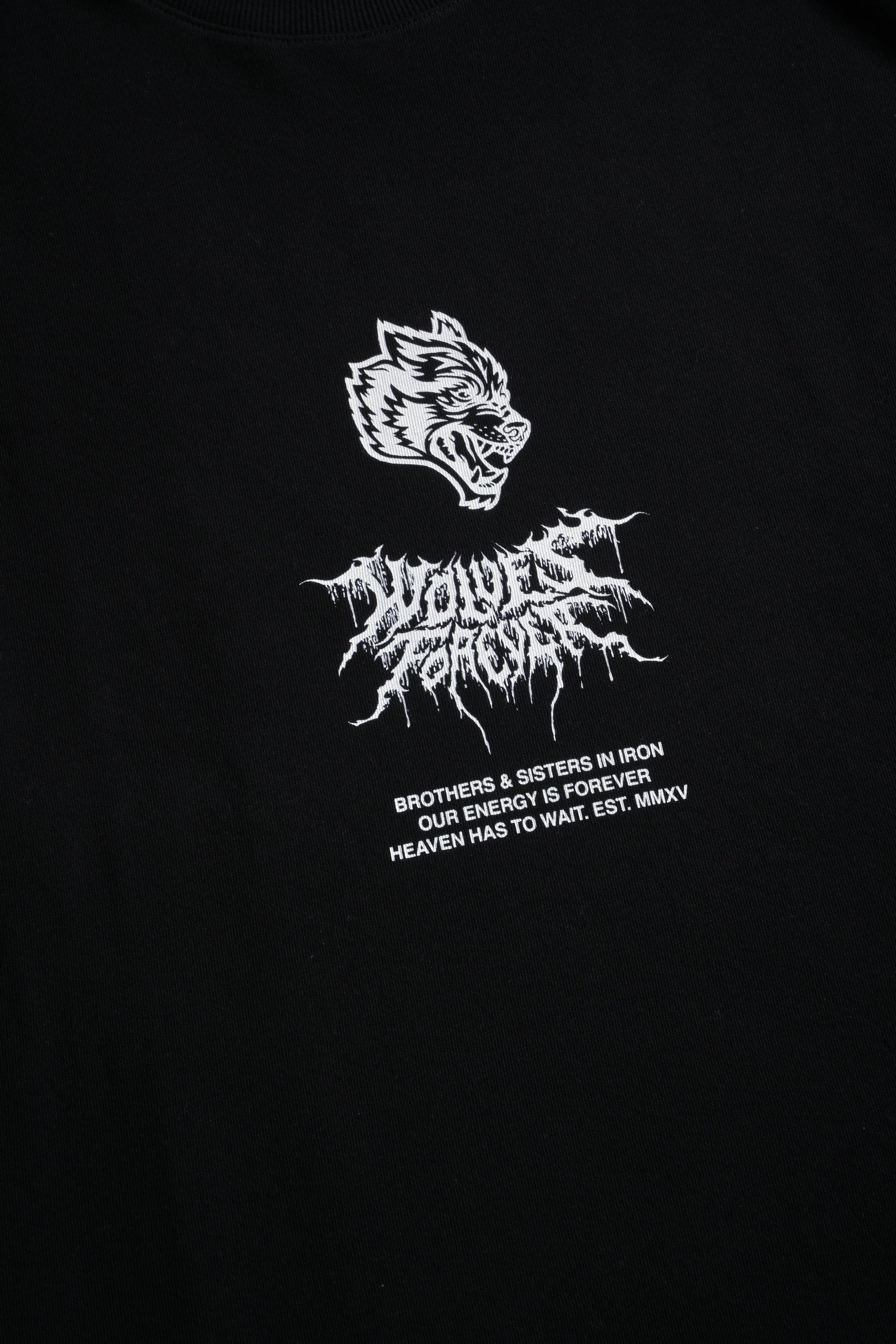 Darc Cherish "Premium" Oversized Tee in Black - Image 3