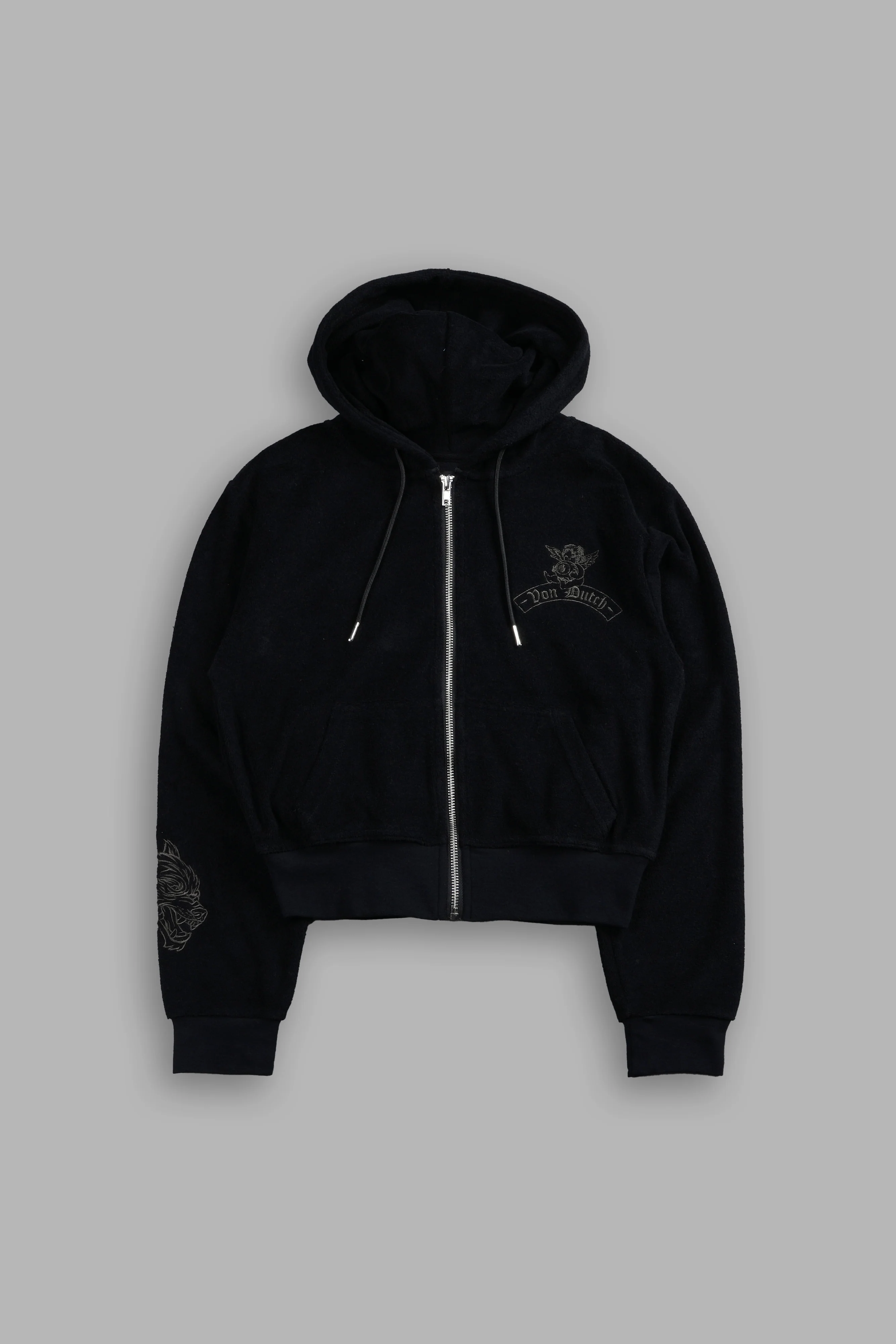 Darc Covenant "Tia" Zip Up Hoodie in Black - Image 10