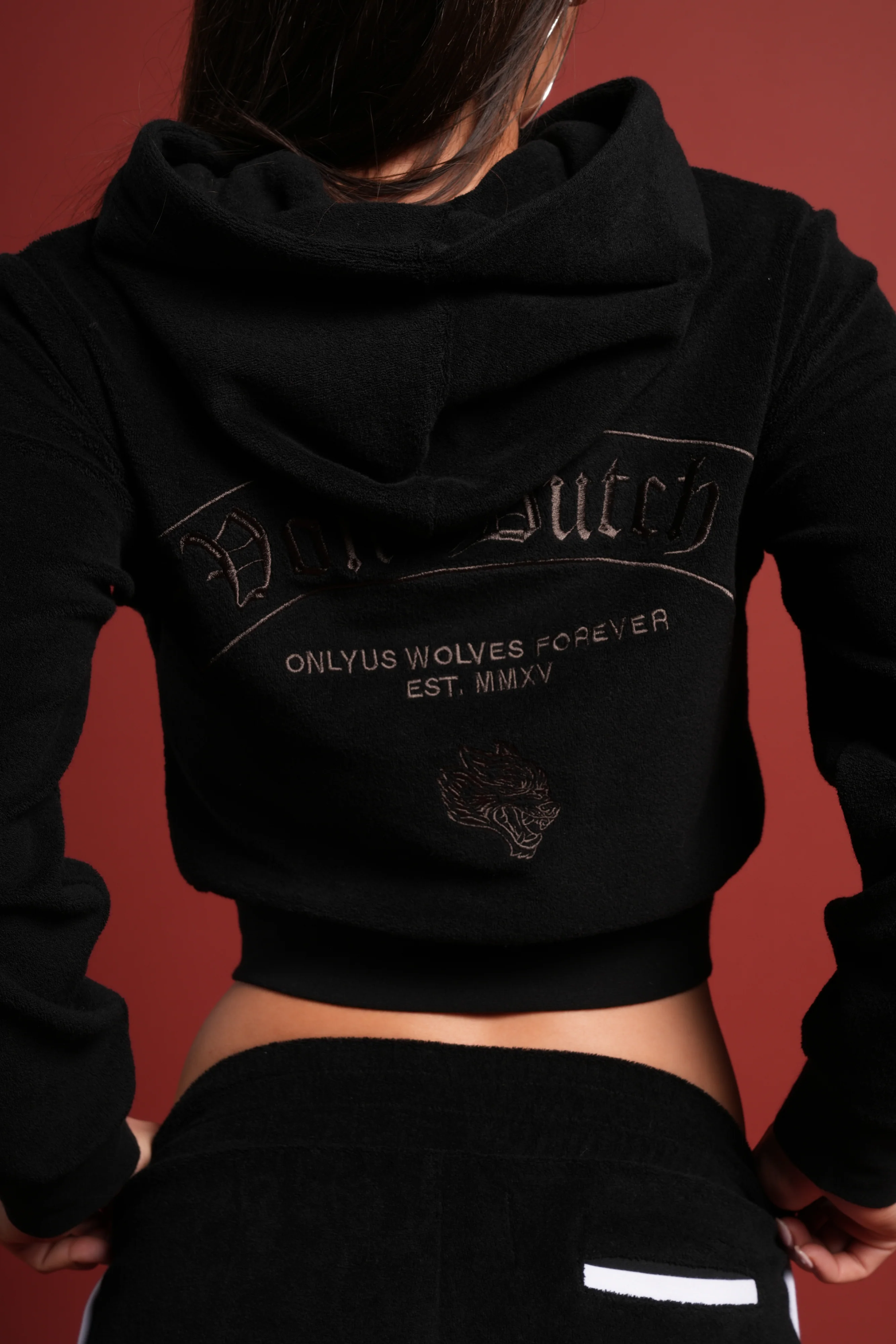 Darc Covenant "Tia" Zip Up Hoodie in Black - Image 6