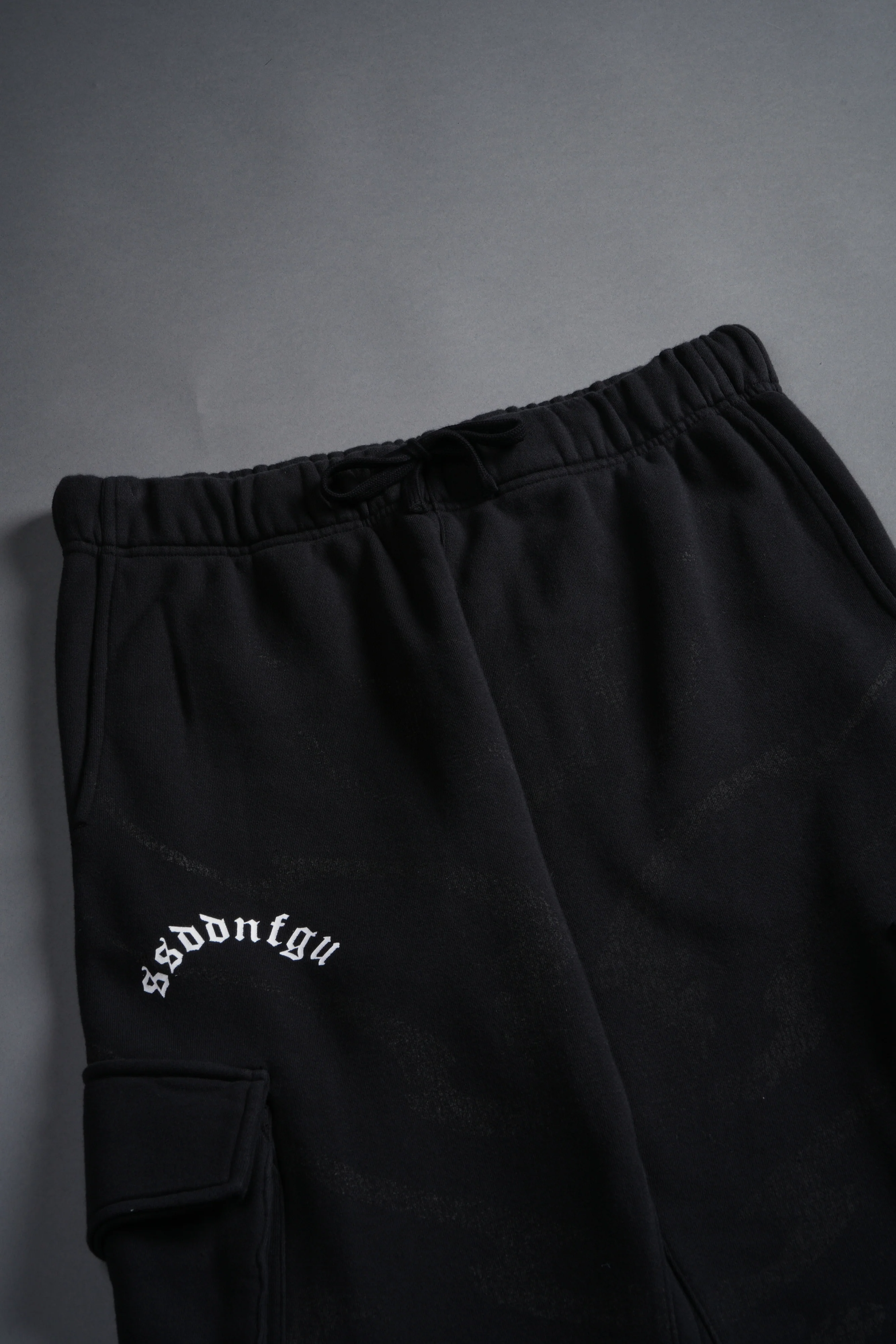Darc Inferno Bigelow Cargo Sweat Pants in Black - Image 10