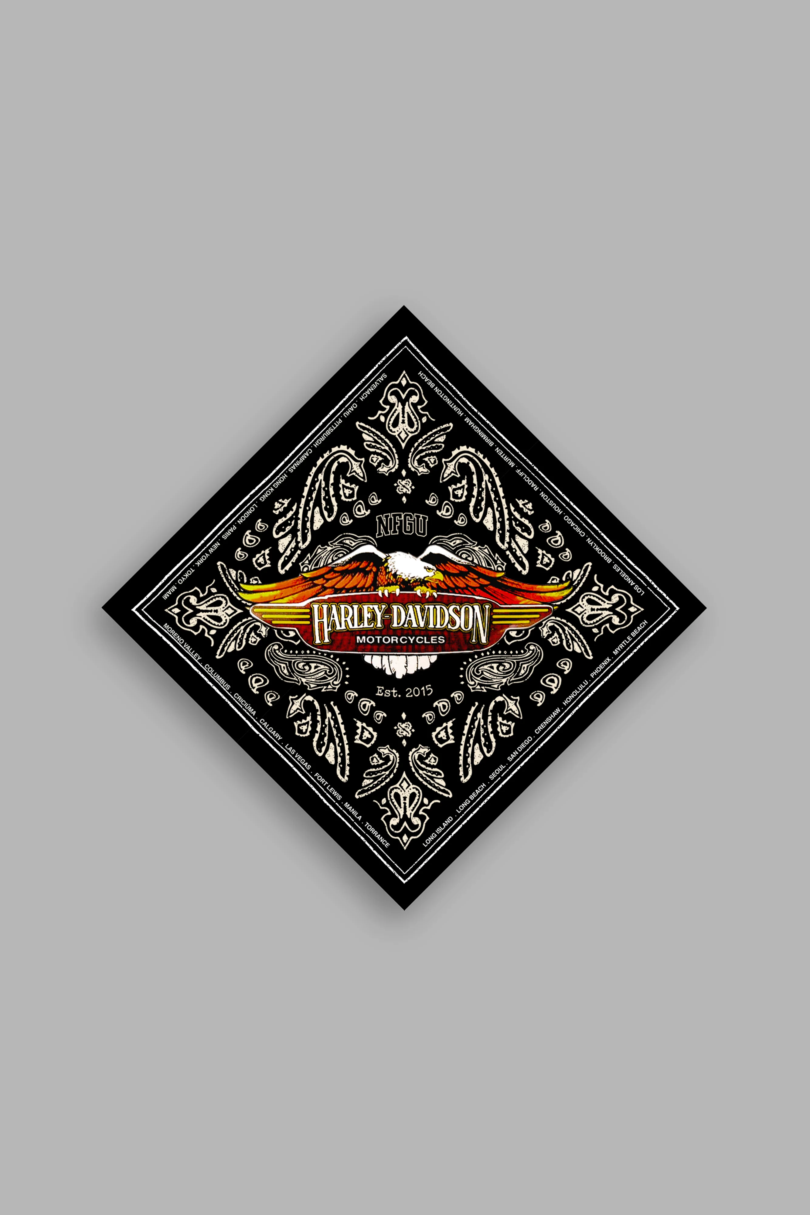 Darc Jackson Bandana in Black