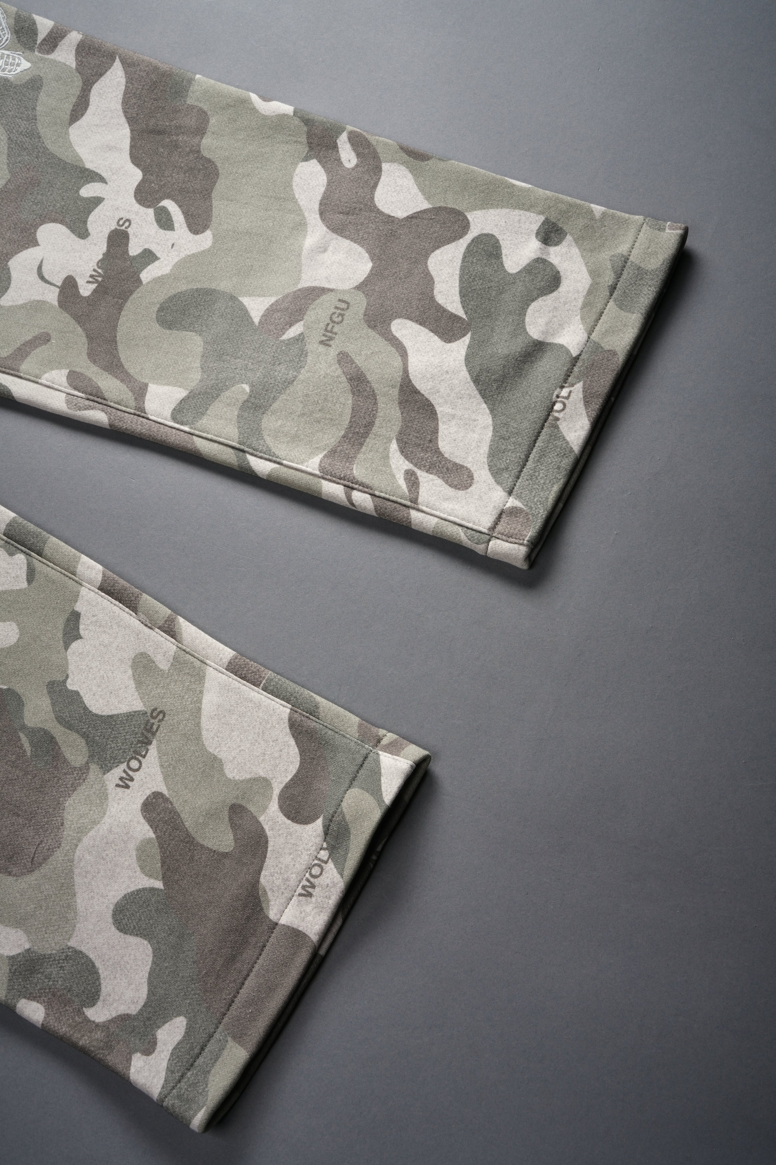 Darc Kulture Bigelow Cargo Sweat Pants in DSVD Green Camo - Image 11