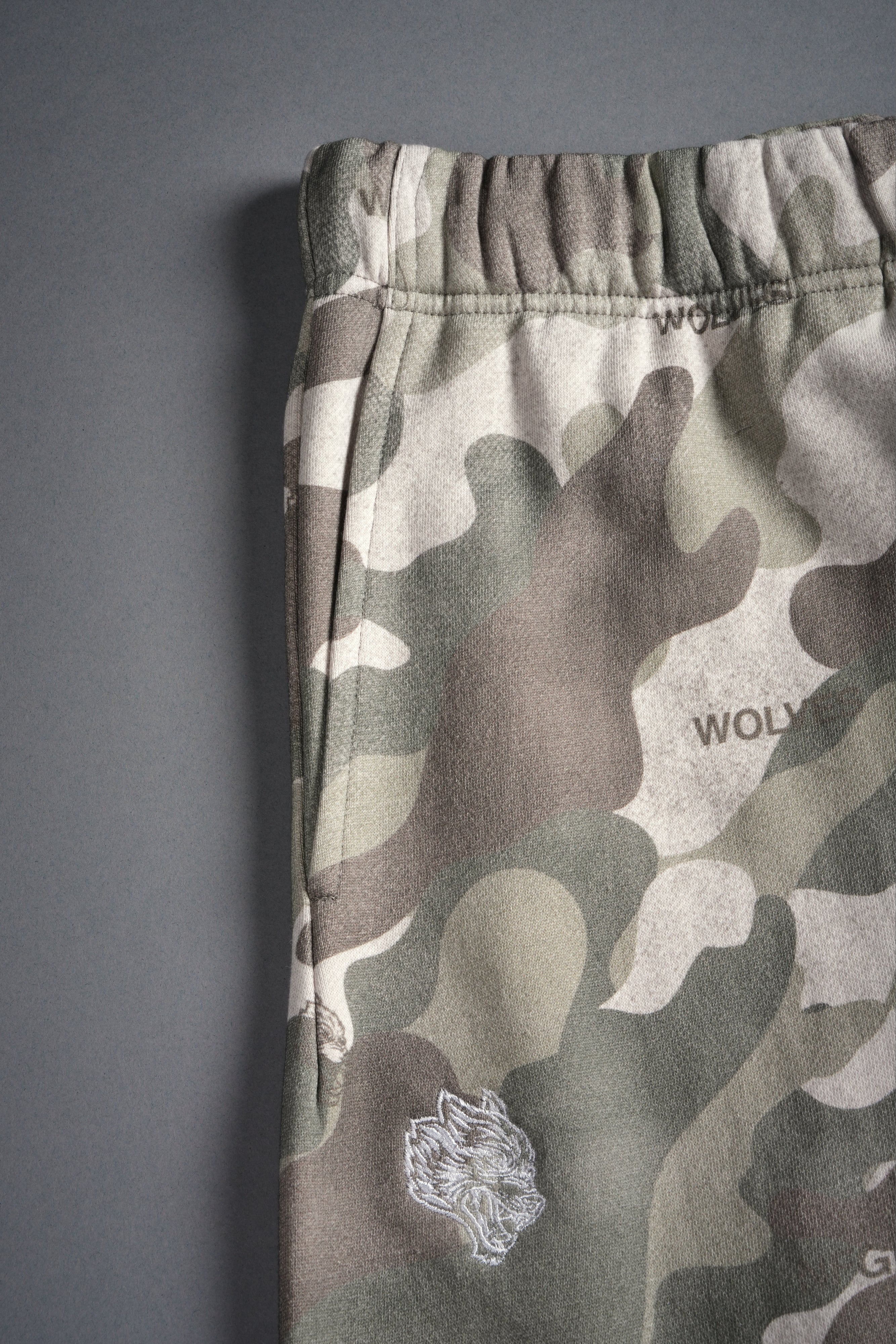Darc Kulture Bigelow Cargo Sweat Pants in DSVD Green Camo - Image 8