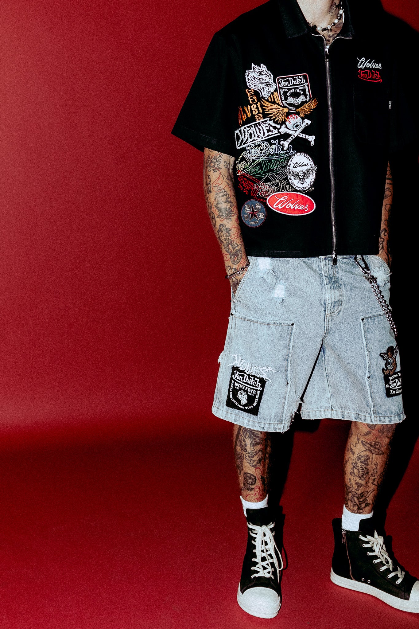 Darc Kulture Vince Shirt in Black - Image 12