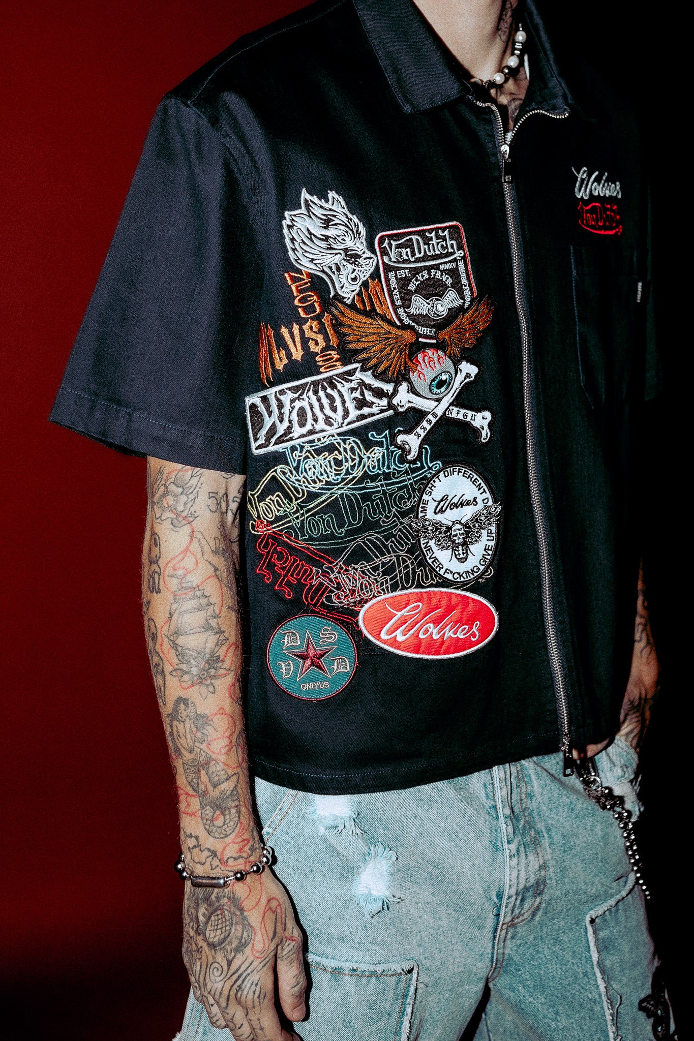 Darc Kulture Vince Shirt in Black - Image 13