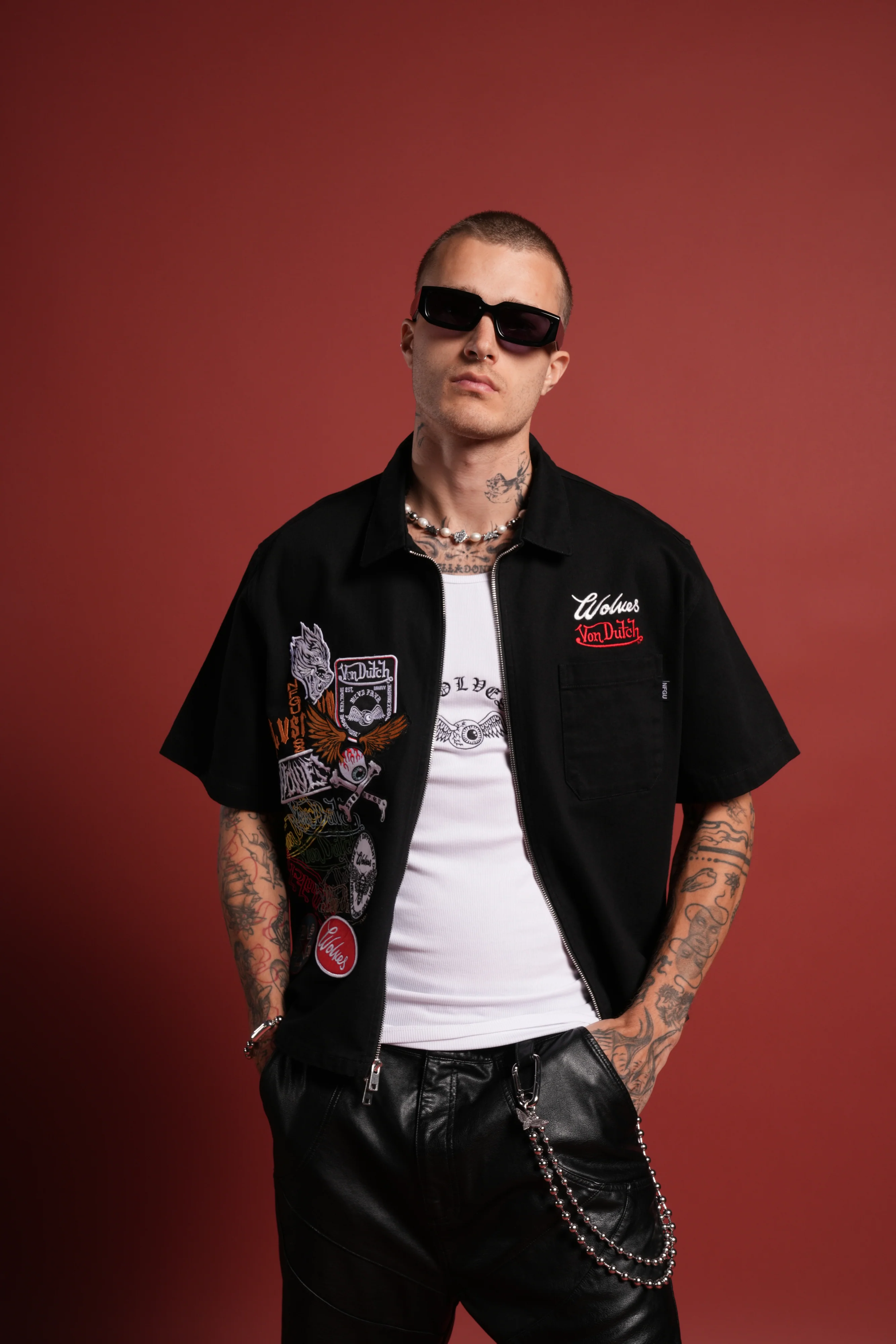 Darc Kulture Vince Shirt in Black - Image 3