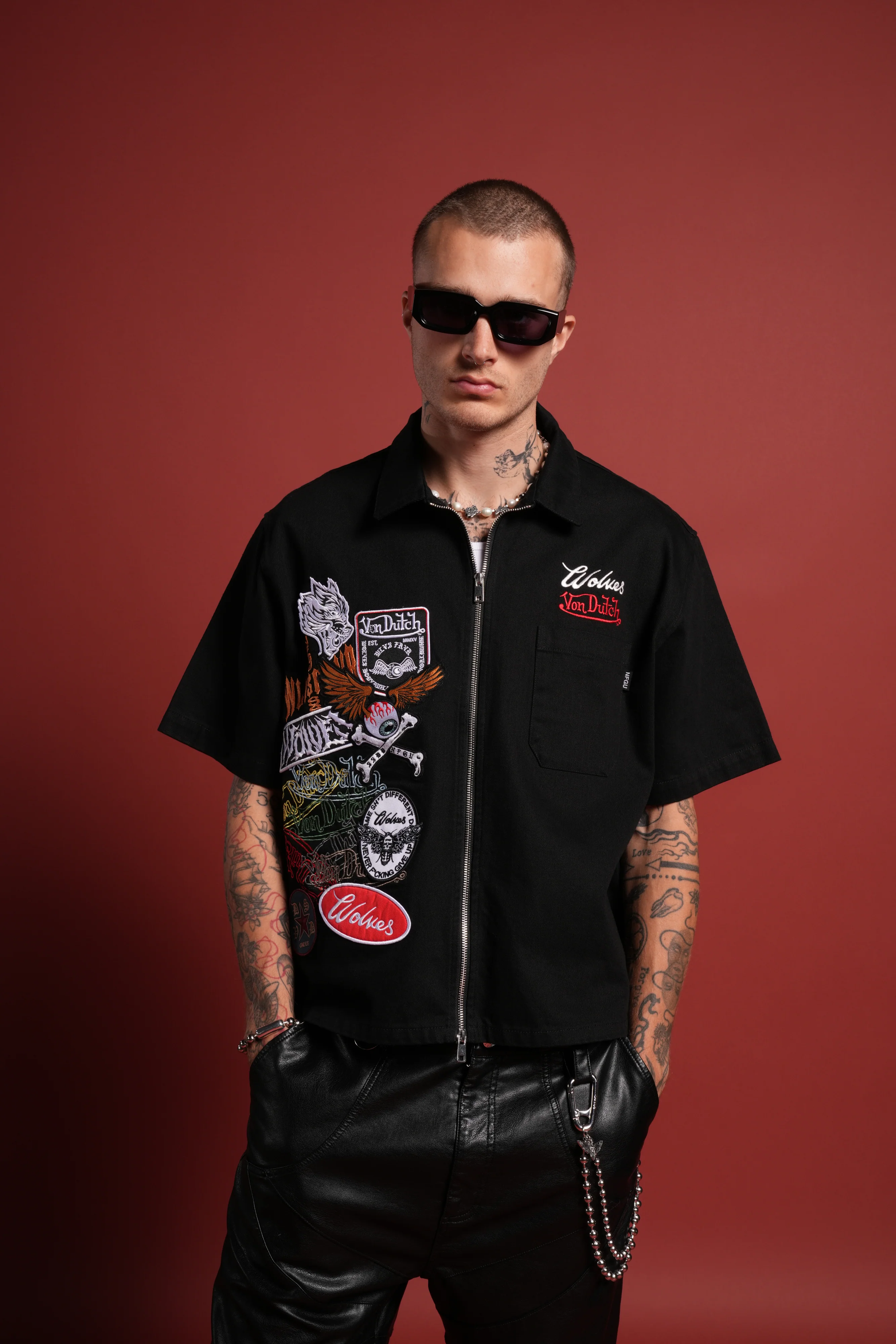 Darc Kulture Vince Shirt in Black - Image 5