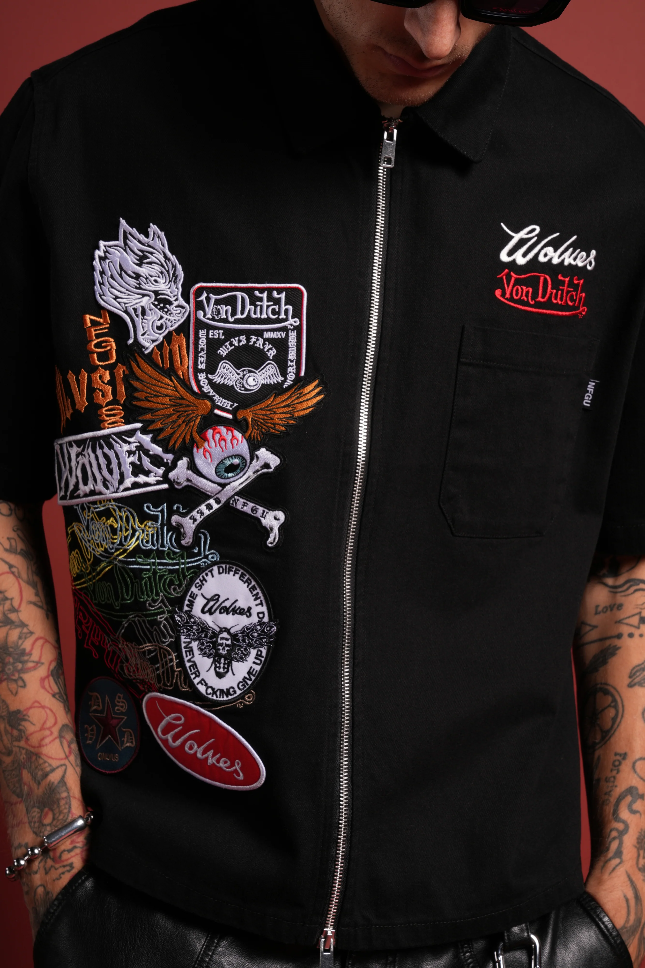 Darc Kulture Vince Shirt in Black - Image 7