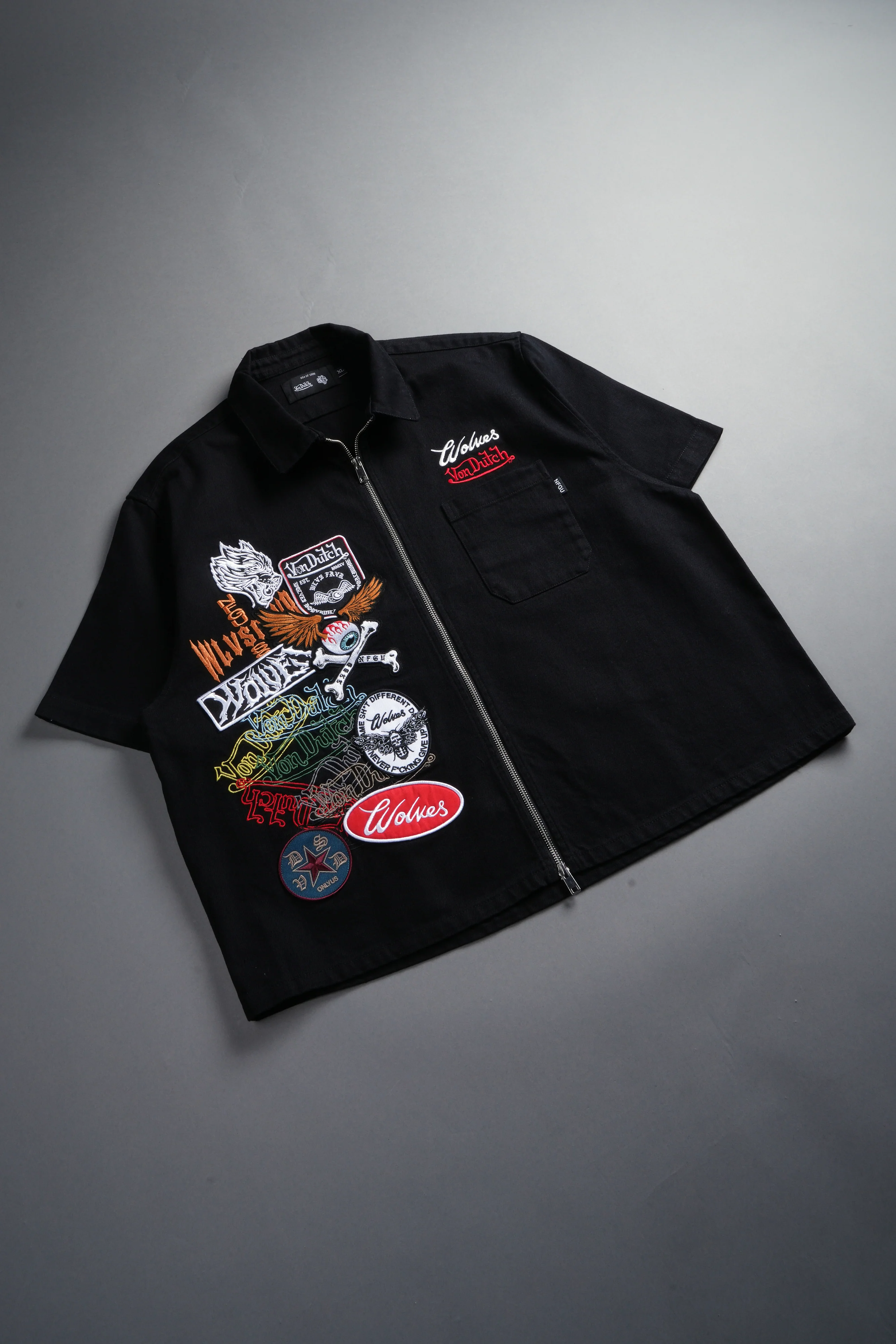 Darc Kulture Vince Shirt in Black - Image 8