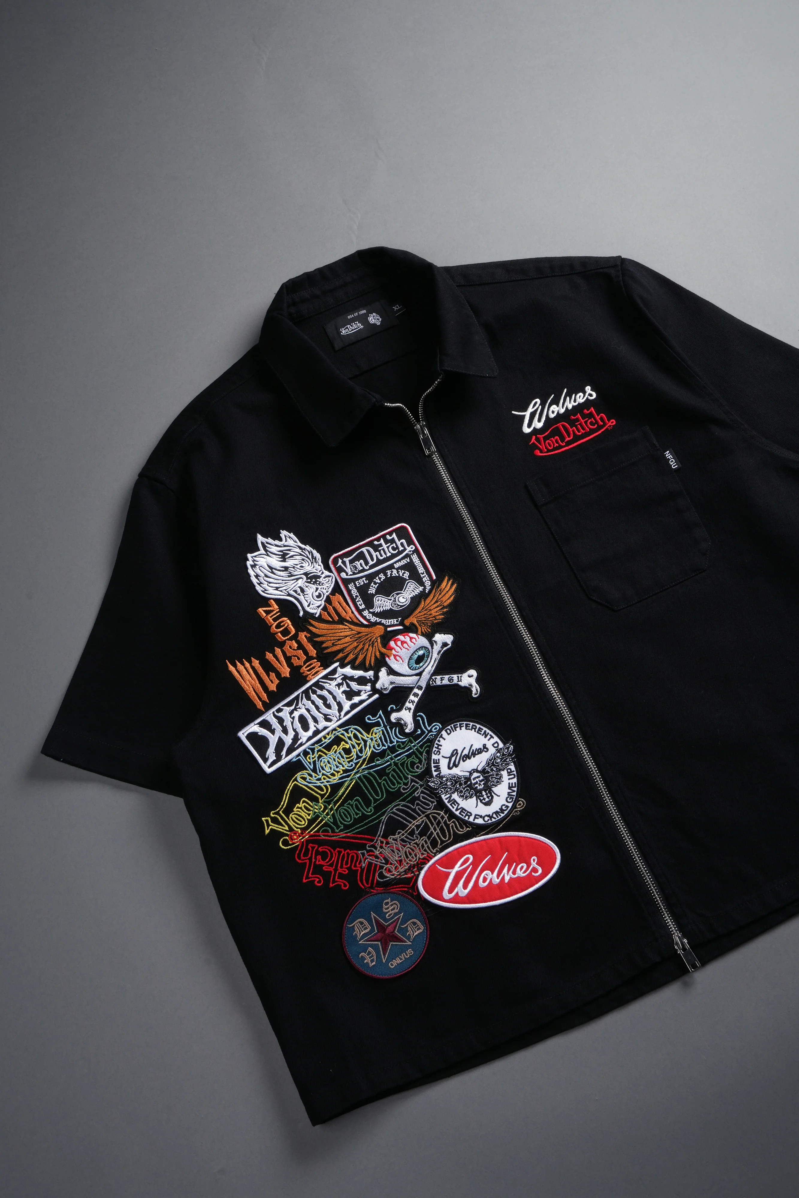 Darc Kulture Vince Shirt in Black - Image 9