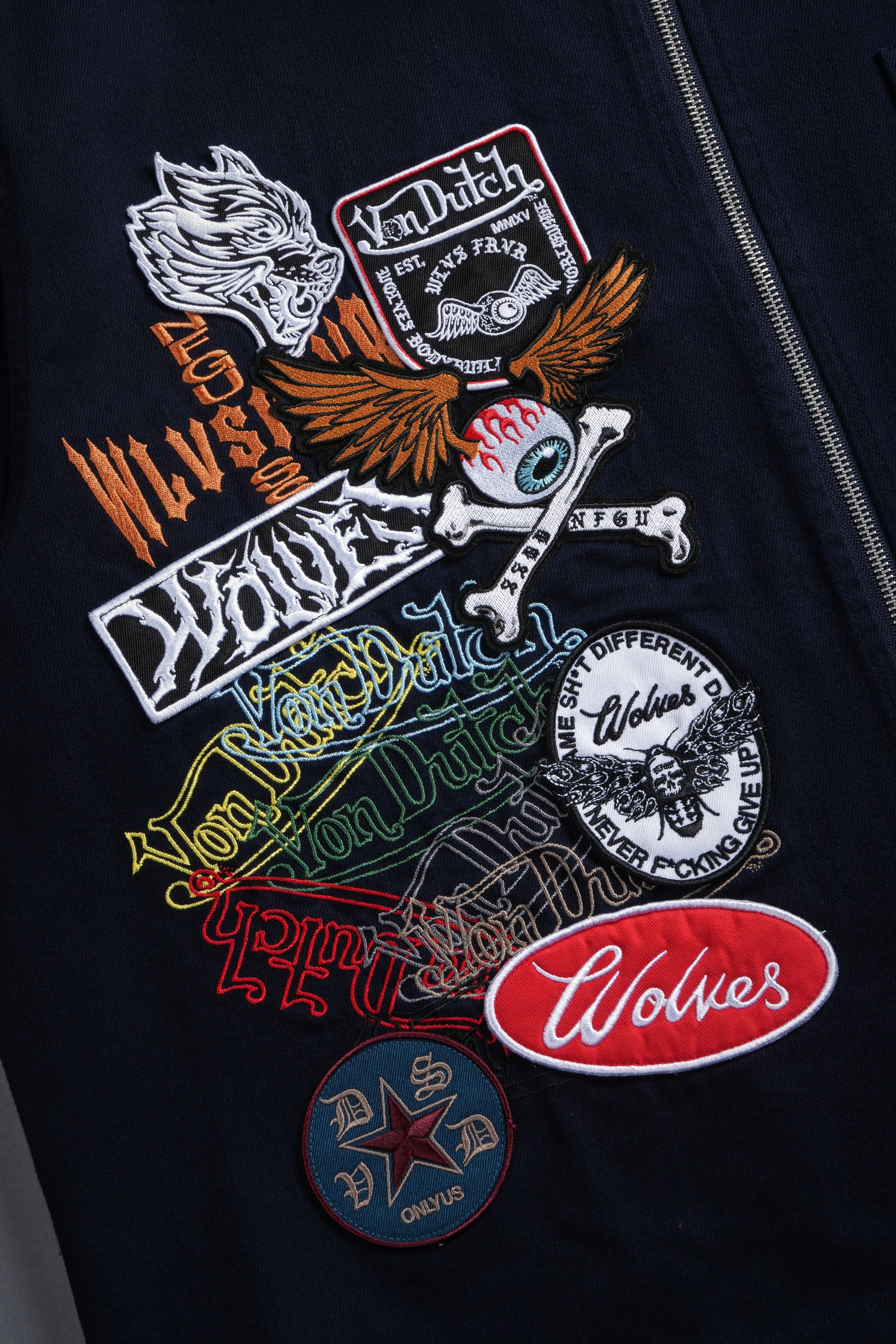 Darc Kulture Vince Shirt in Navy - Image 10