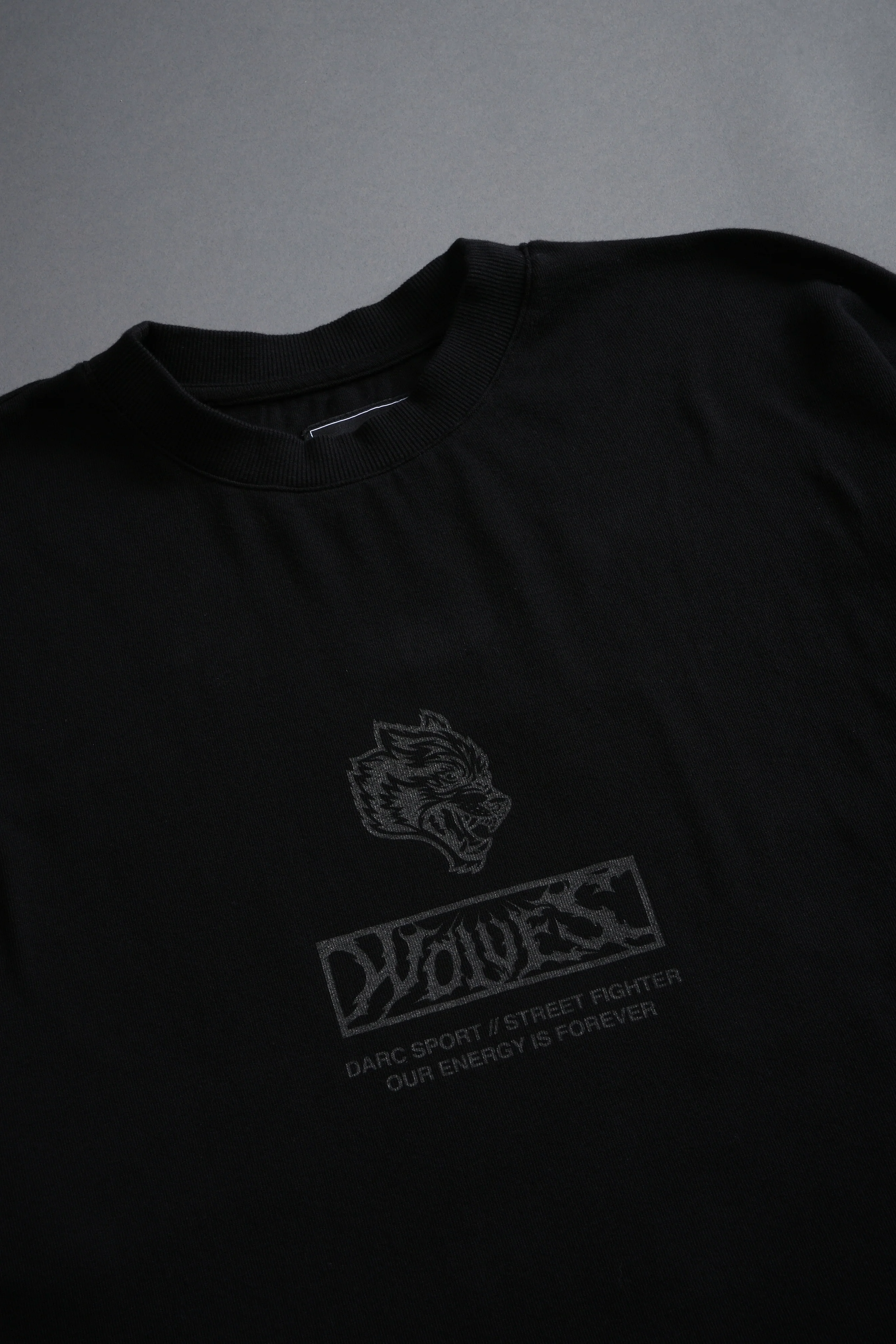 Darc Ryu "Side By Side" Series Premium Oversized Tee in Black - Image 12