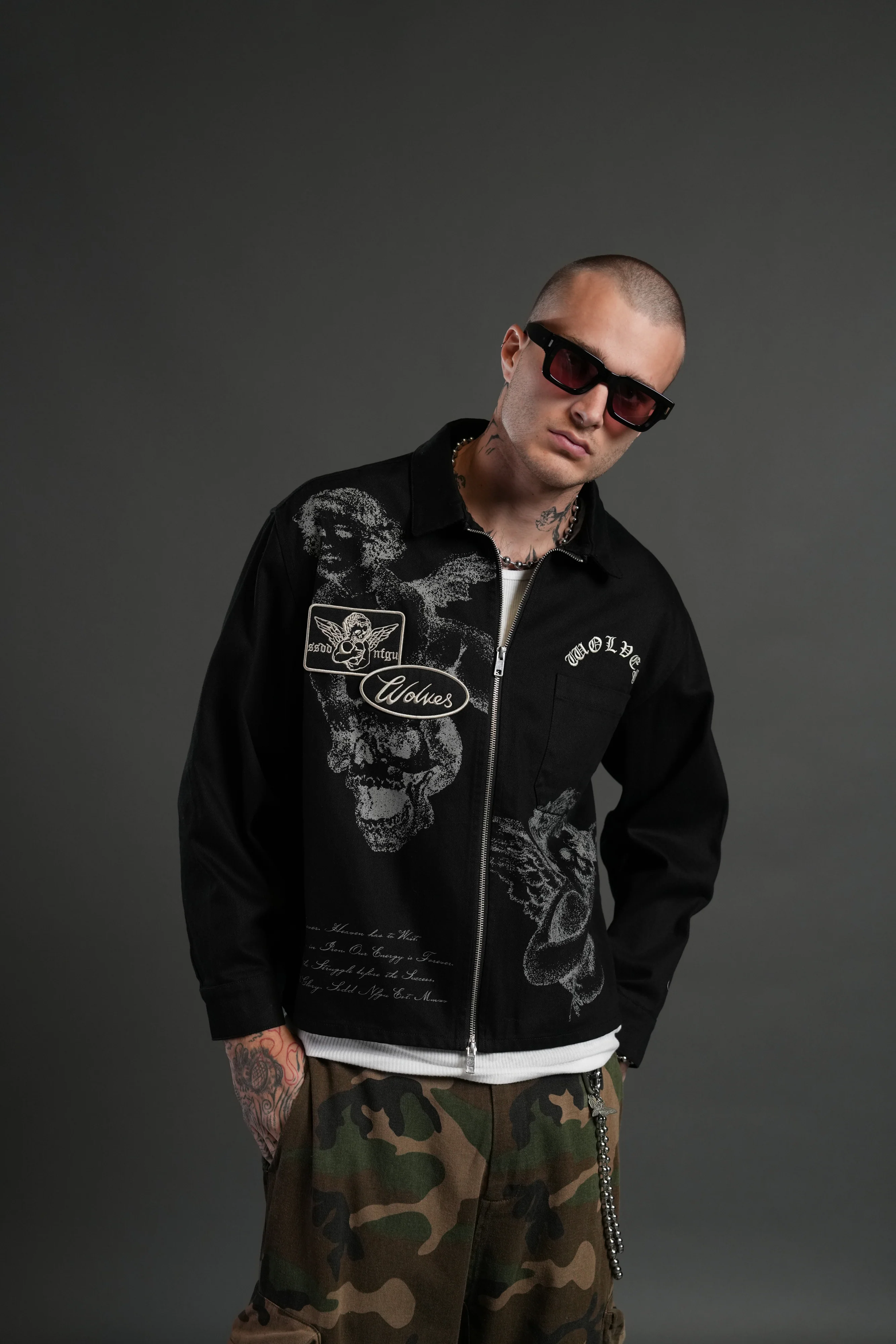 Darc Serenade LS Vince Shirt in Black - Image 4