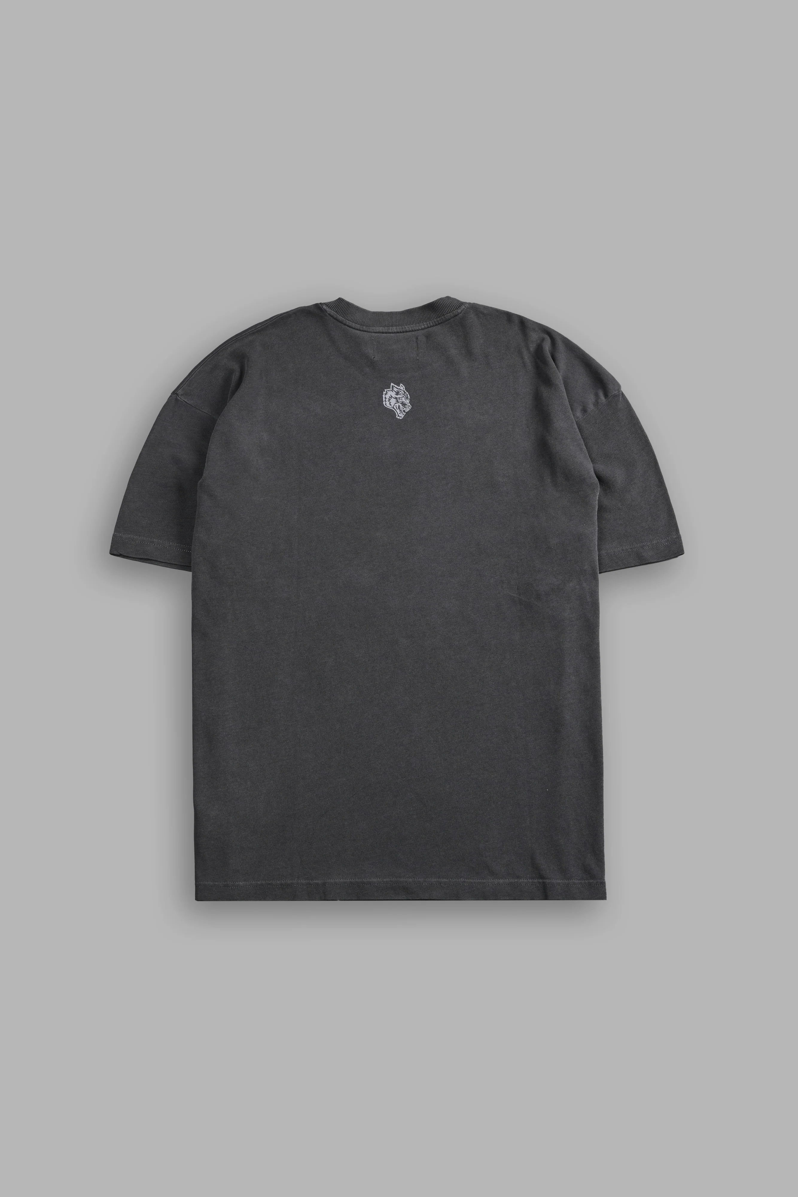 Darc Sport MMXV "Premium" Oversized Tee in Wolf Gray - Image 3