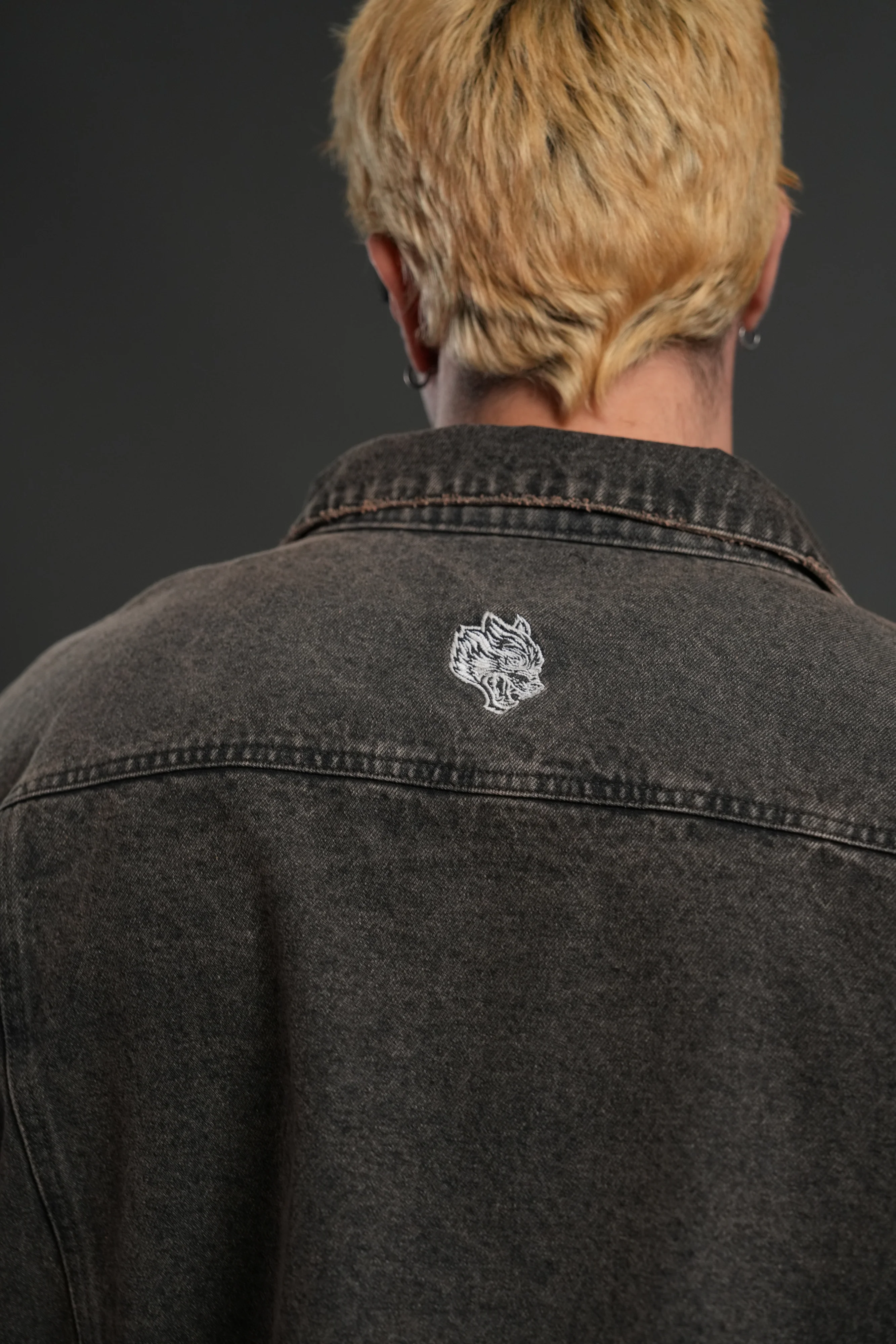 Darc Sport Wolves Jax Denim Jacket in Mojave Brown - Image 8