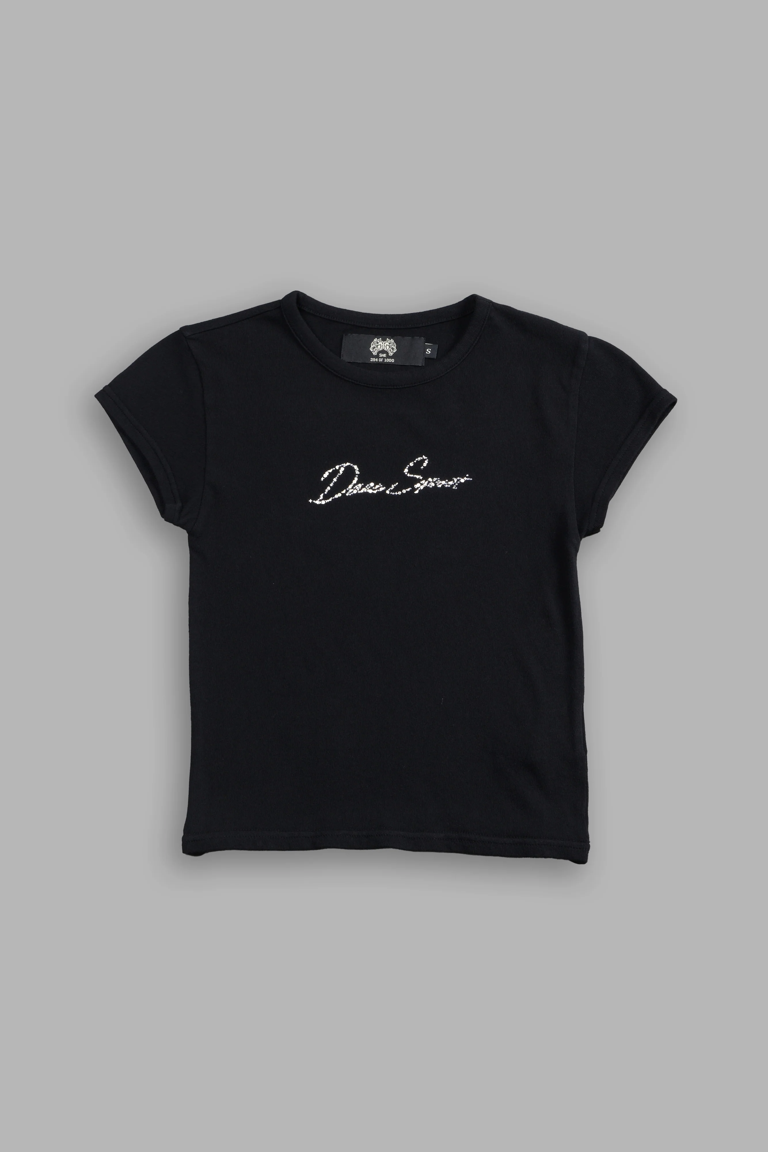 Darc Star "Baby" Tee in Black - Image 3