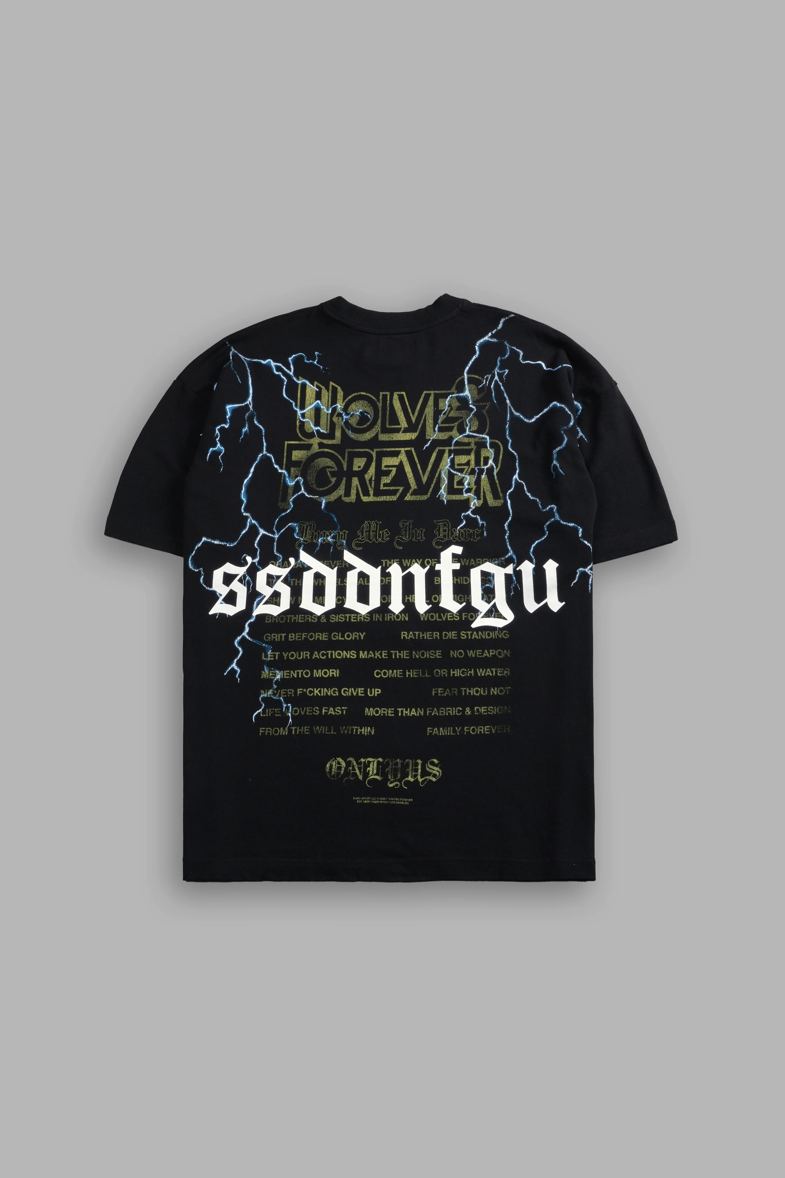 Darc Storm "Premium" Oversized Tee in Black