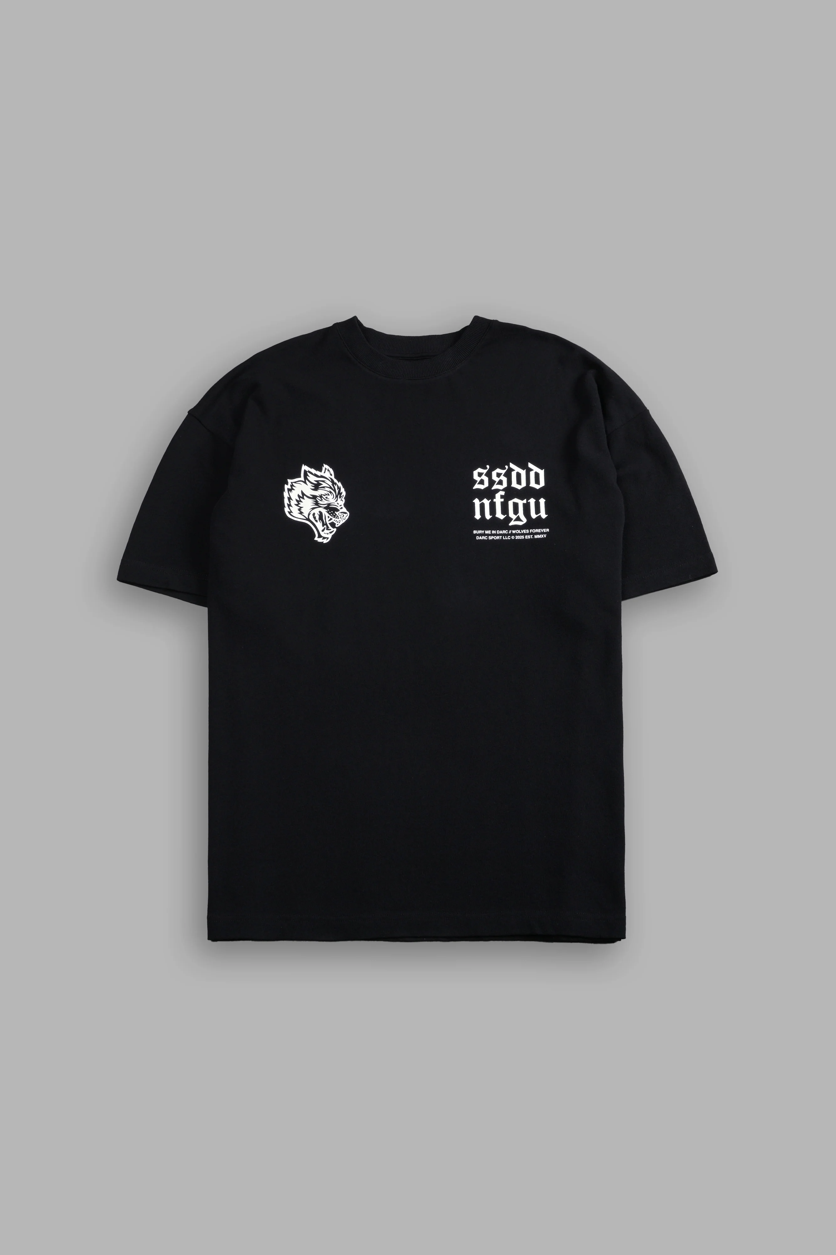 Darc Storm "Premium" Oversized Tee in Black - Image 3