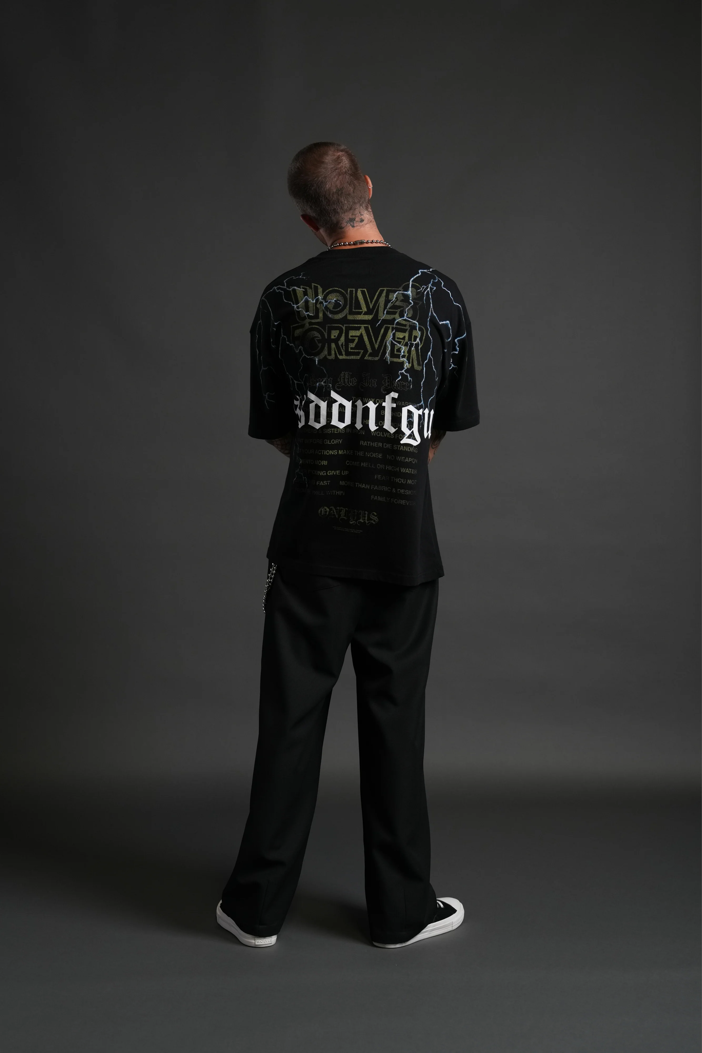 Darc Storm "Premium" Oversized Tee in Black - Image 6