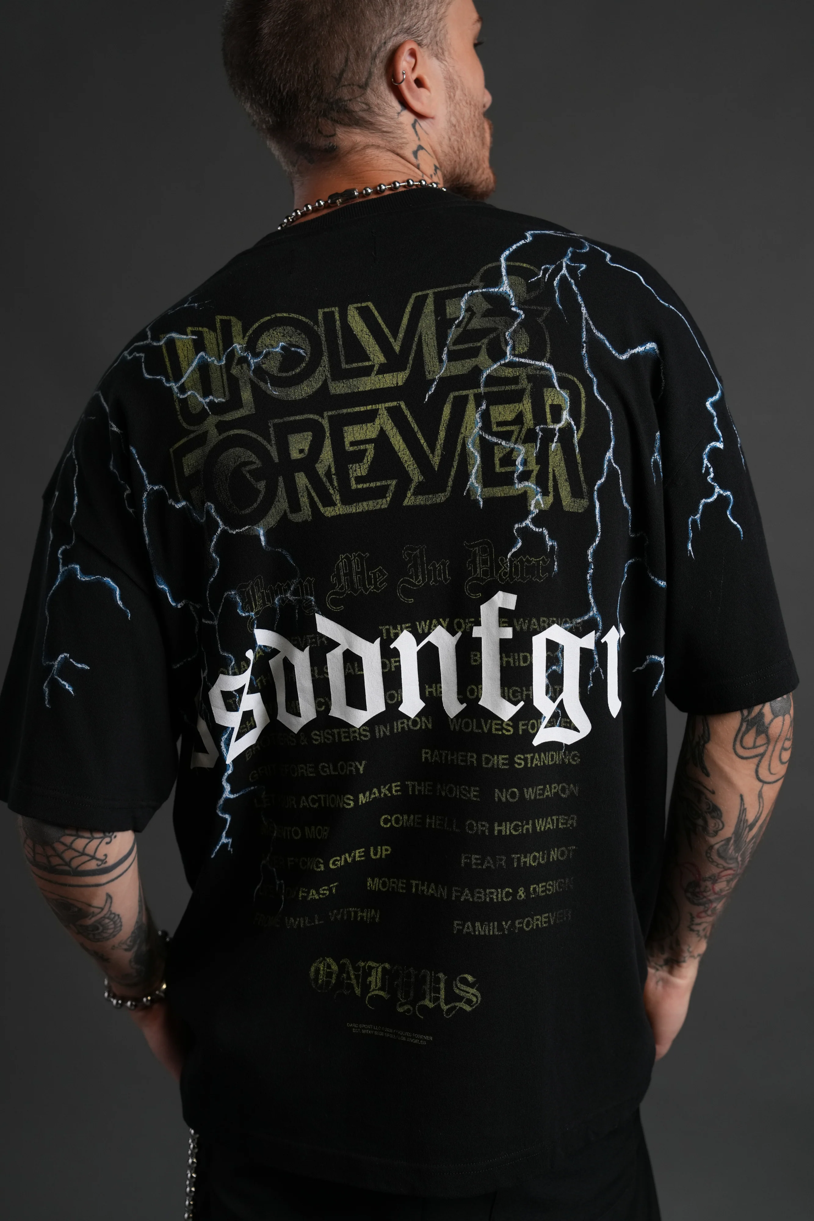 Darc Storm "Premium" Oversized Tee in Black - Image 8