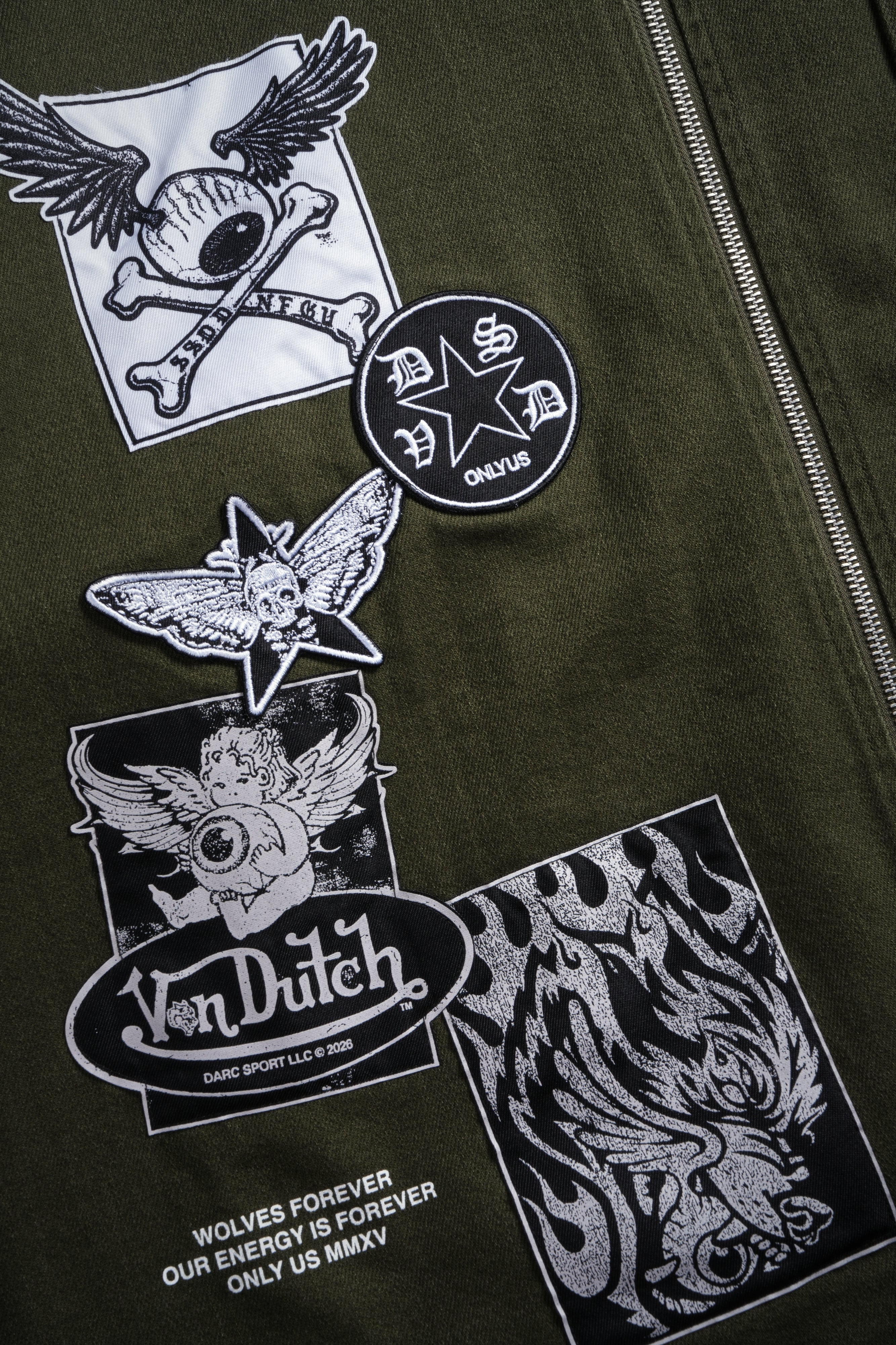 Darc Vice LS Vince Shirt in Olive - Image 9