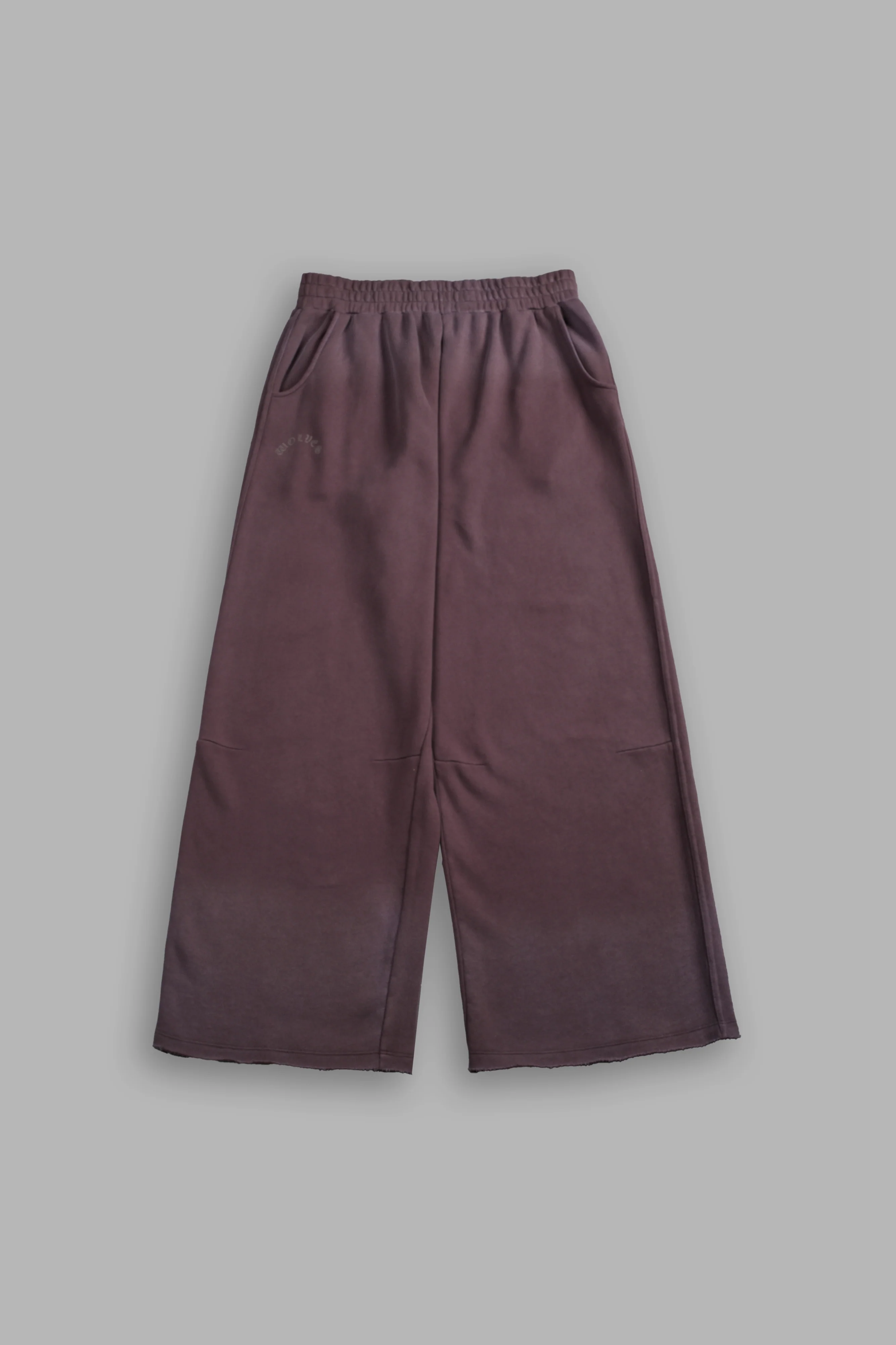 Darc Wandering Moaty Sweat Pants in Darc Garnet Drift Wash