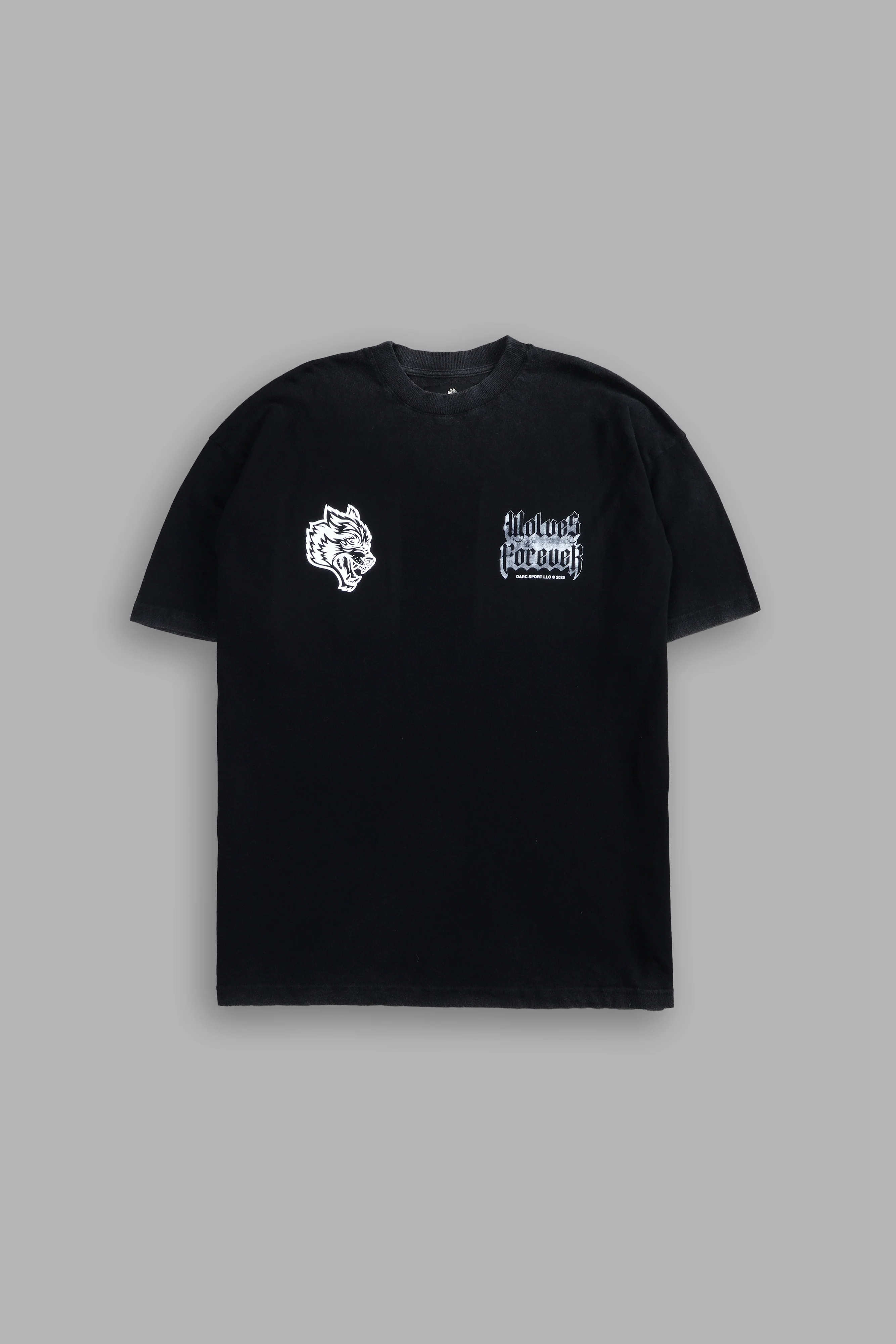 Death Wolf "Premium" Oversized Tee in Black - Image 3