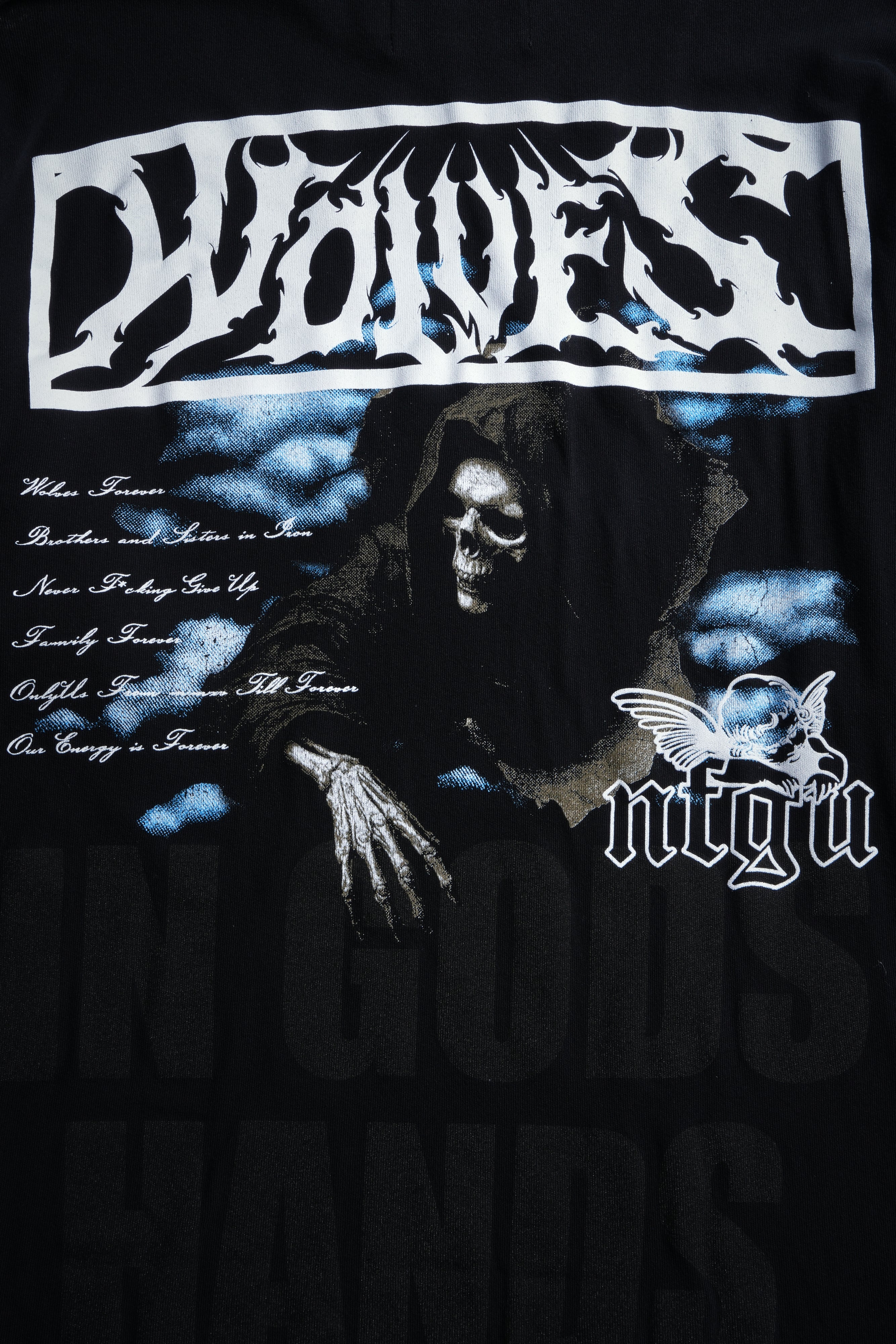 Deliver Us From Evil "Premium" Oversized Tee in Black - Image 15