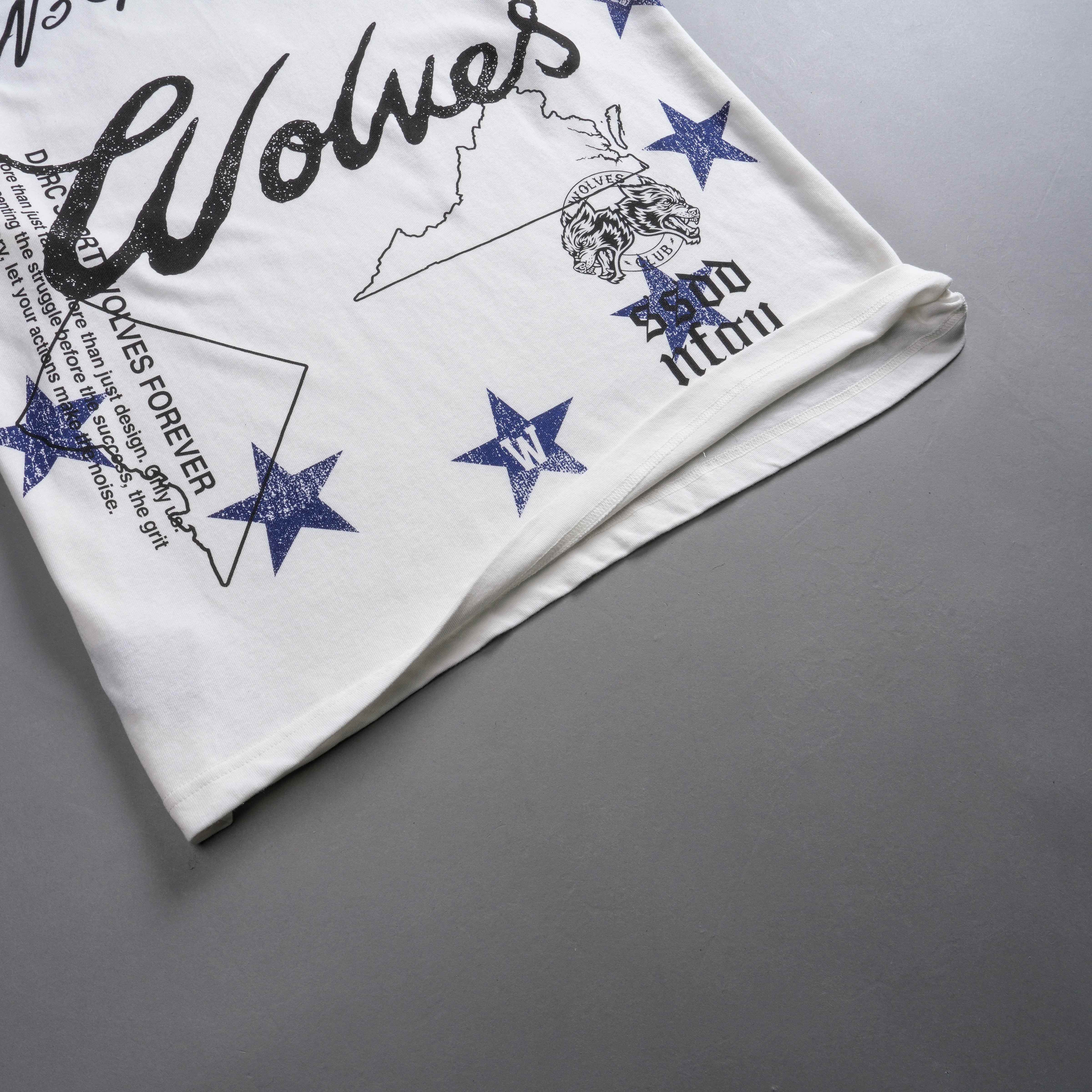 DMV Wolves "Premium" Oversized Tee in Cream - Image 9