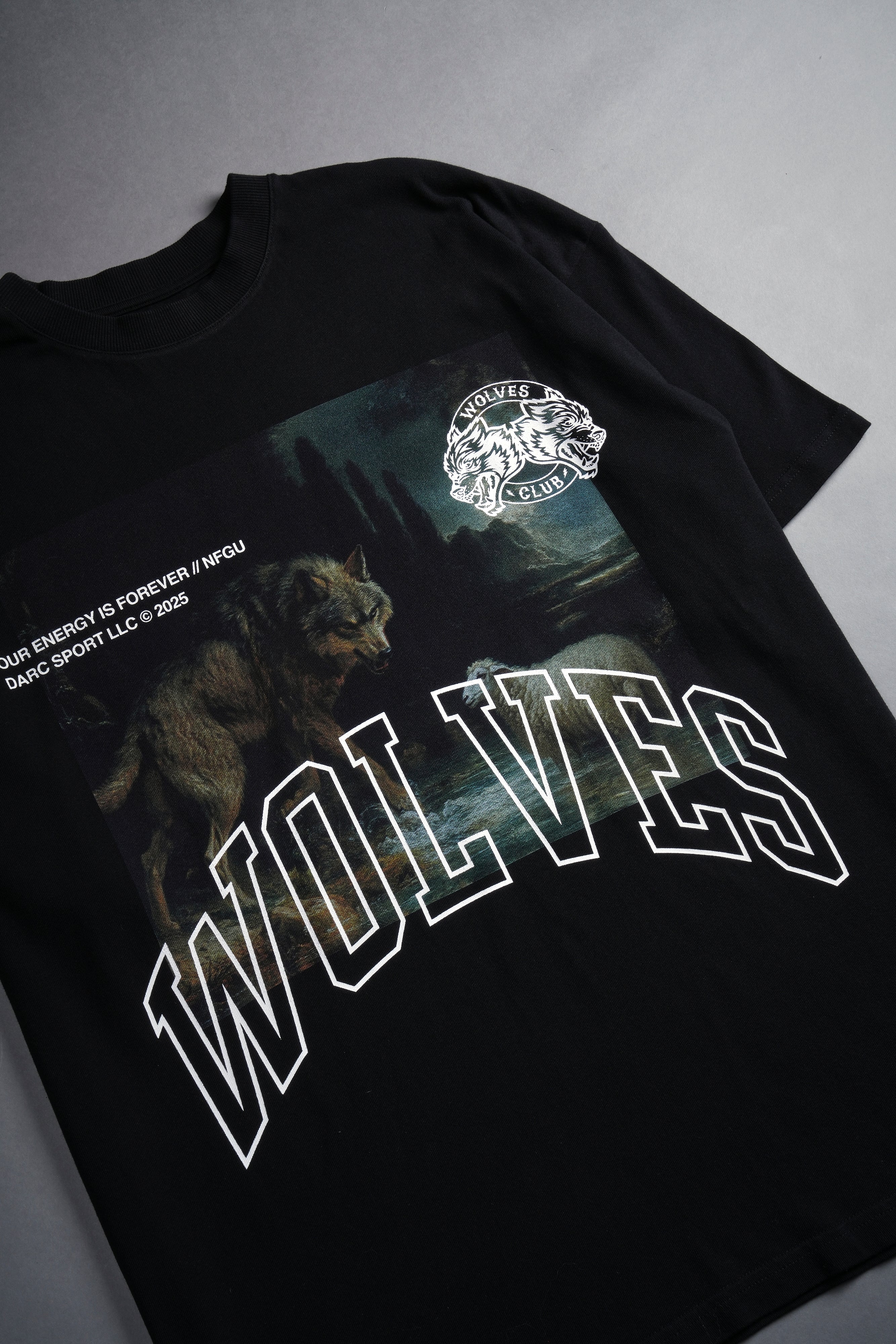 Don't Sleep "Premium" Oversized Tee in Black - Image 5
