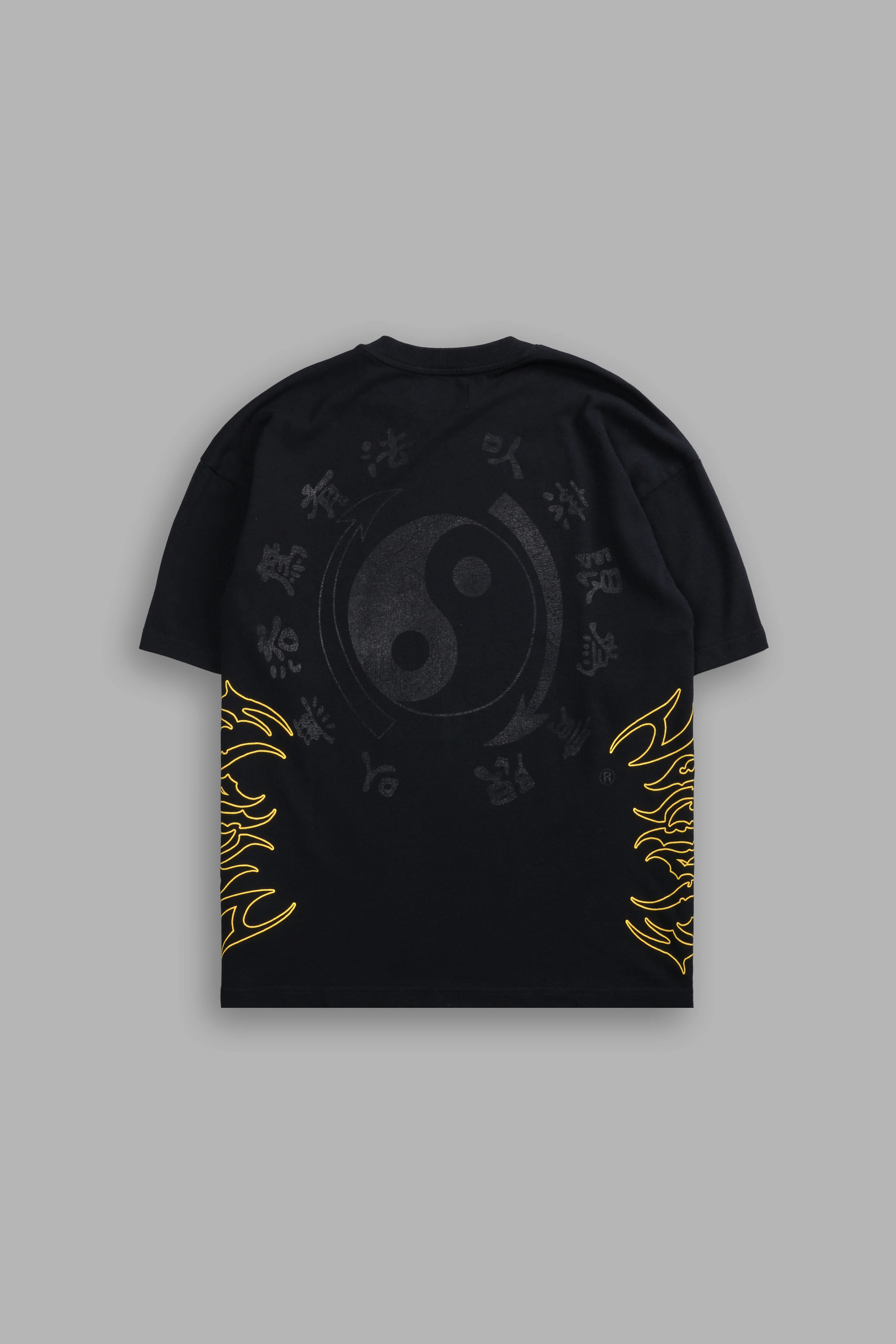 Don't Think, Feel! Premium Oversized Tee in Black - Image 3