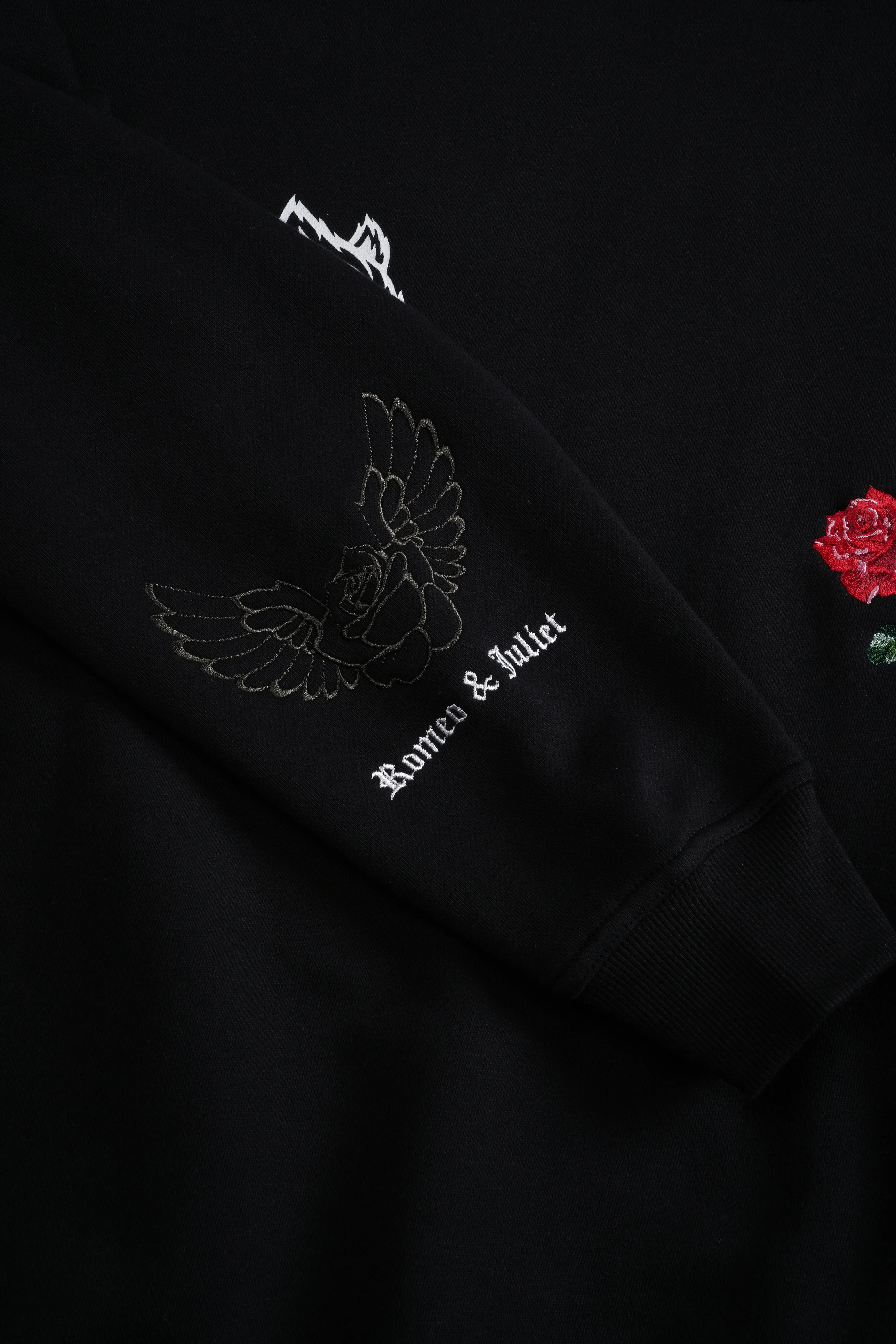Doomed Love London Unisex Crewneck in Black - Image 18
