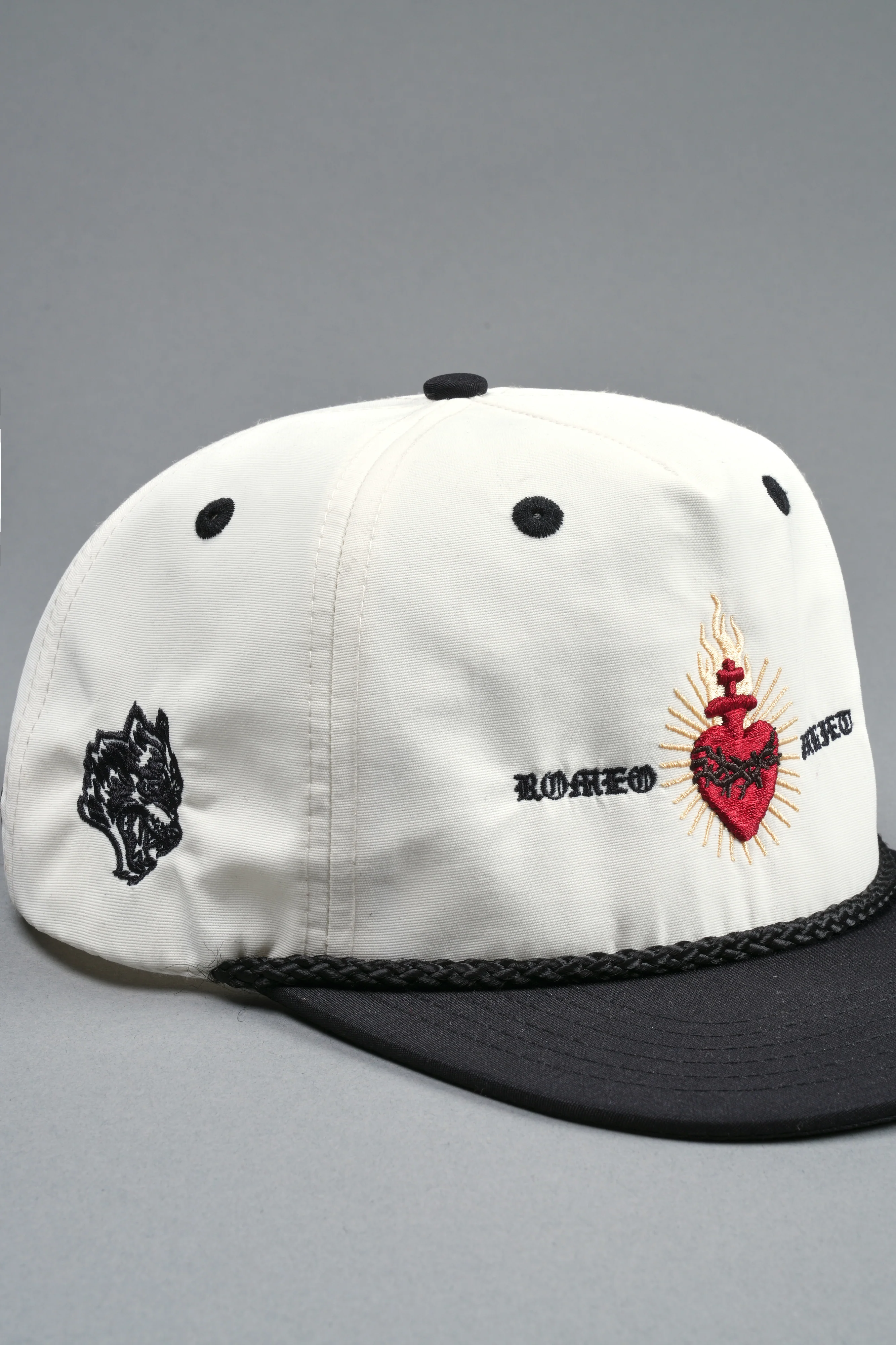 Doomed Love Paradise Hat in Cream/Black - Image 11