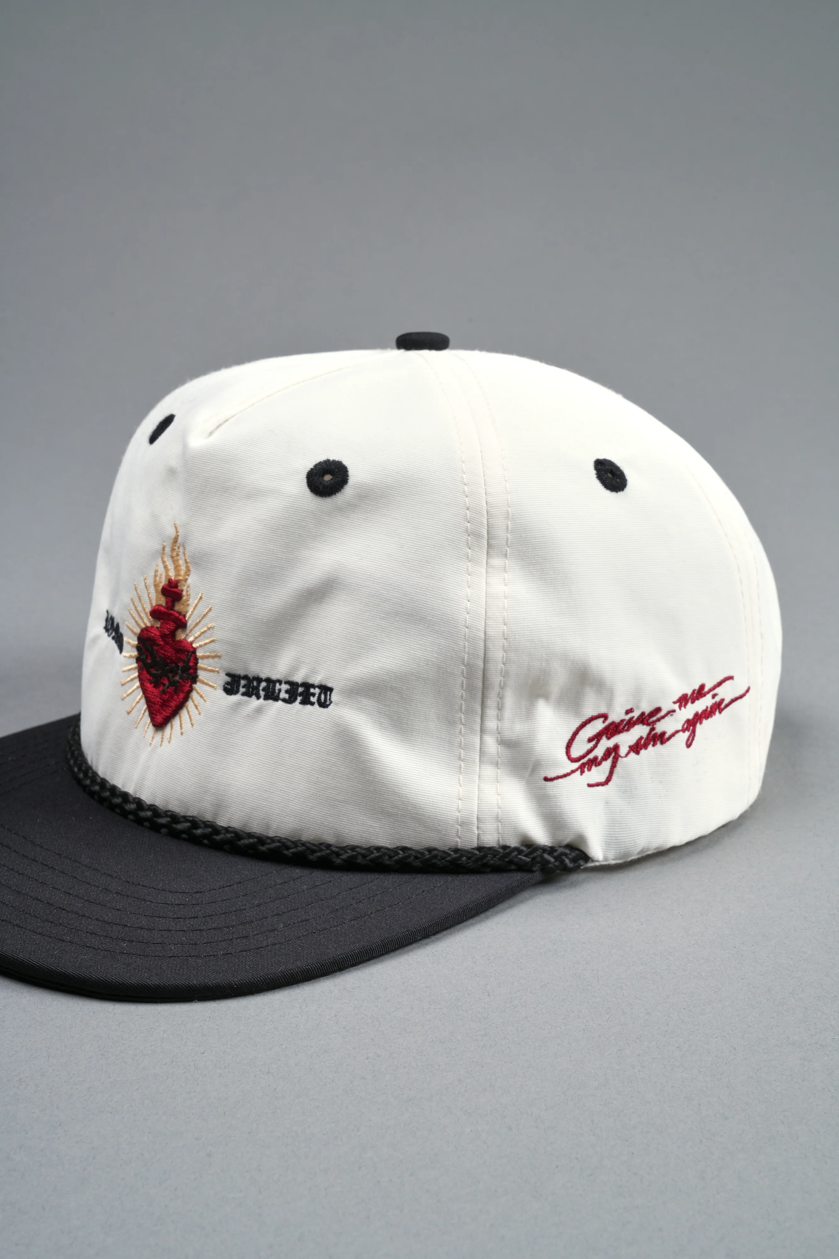 Doomed Love Paradise Hat in Cream/Black - Image 12