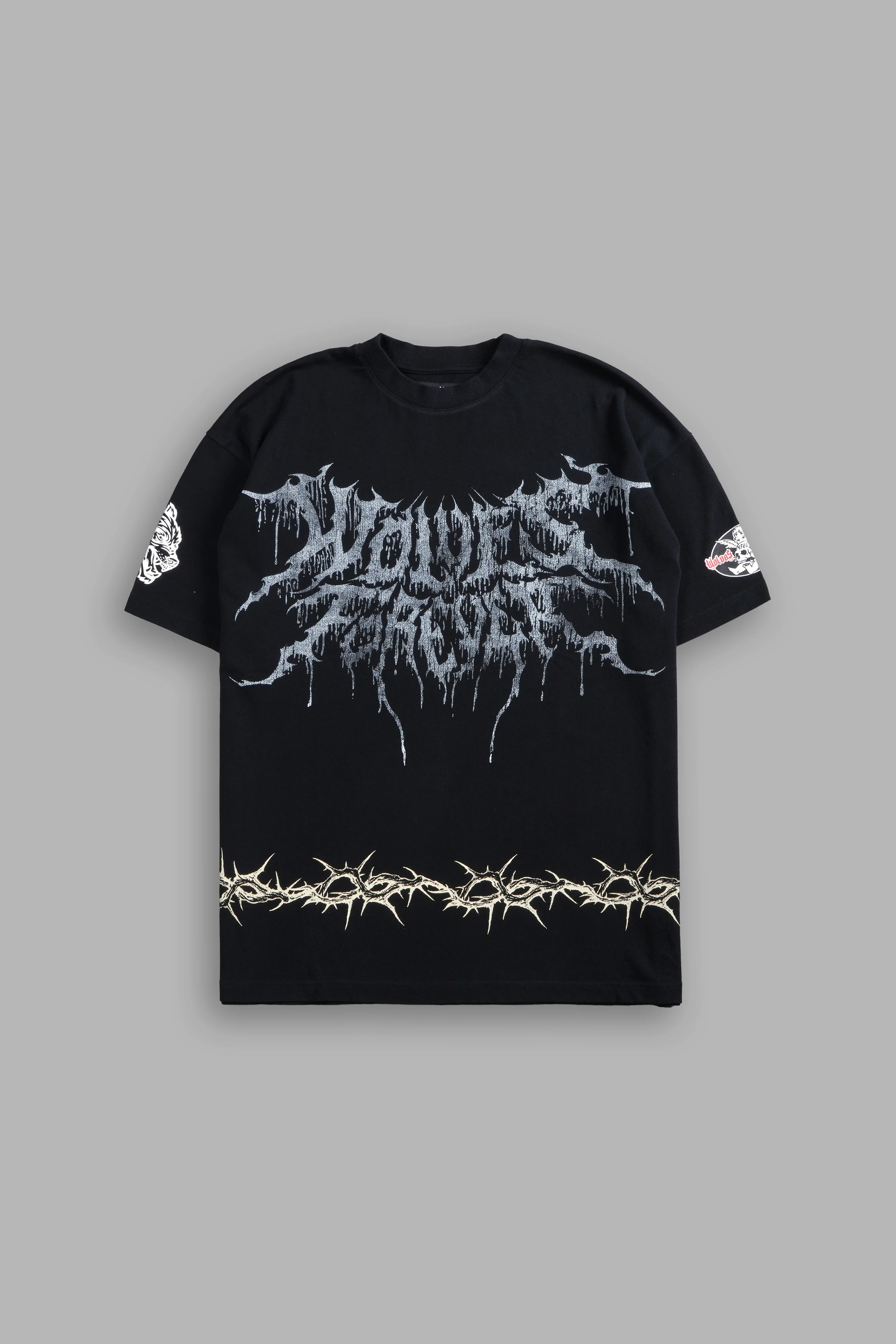 Drip Hesh "Premium" Oversized Tee in Black/White