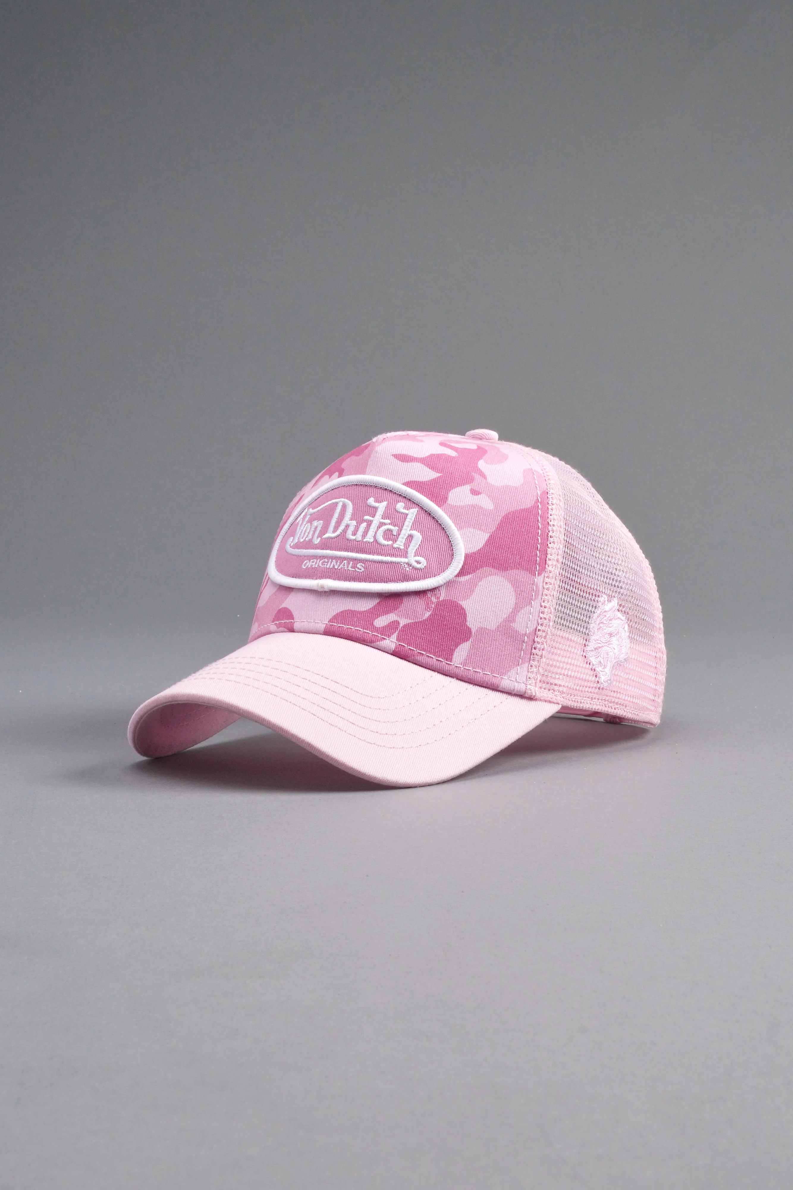DSVD Collab Trucker Hat in DSVD Bubblegum Camo - Image 14