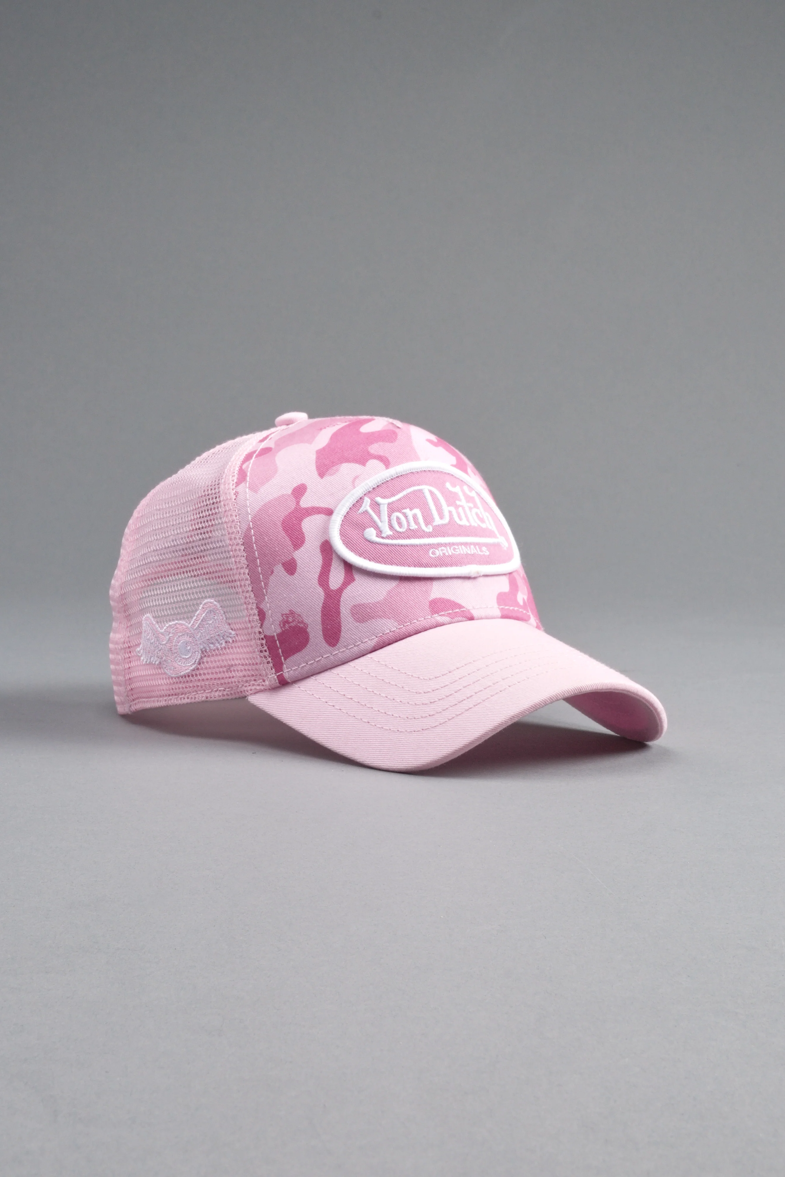 DSVD Collab Trucker Hat in DSVD Bubblegum Camo - Image 15