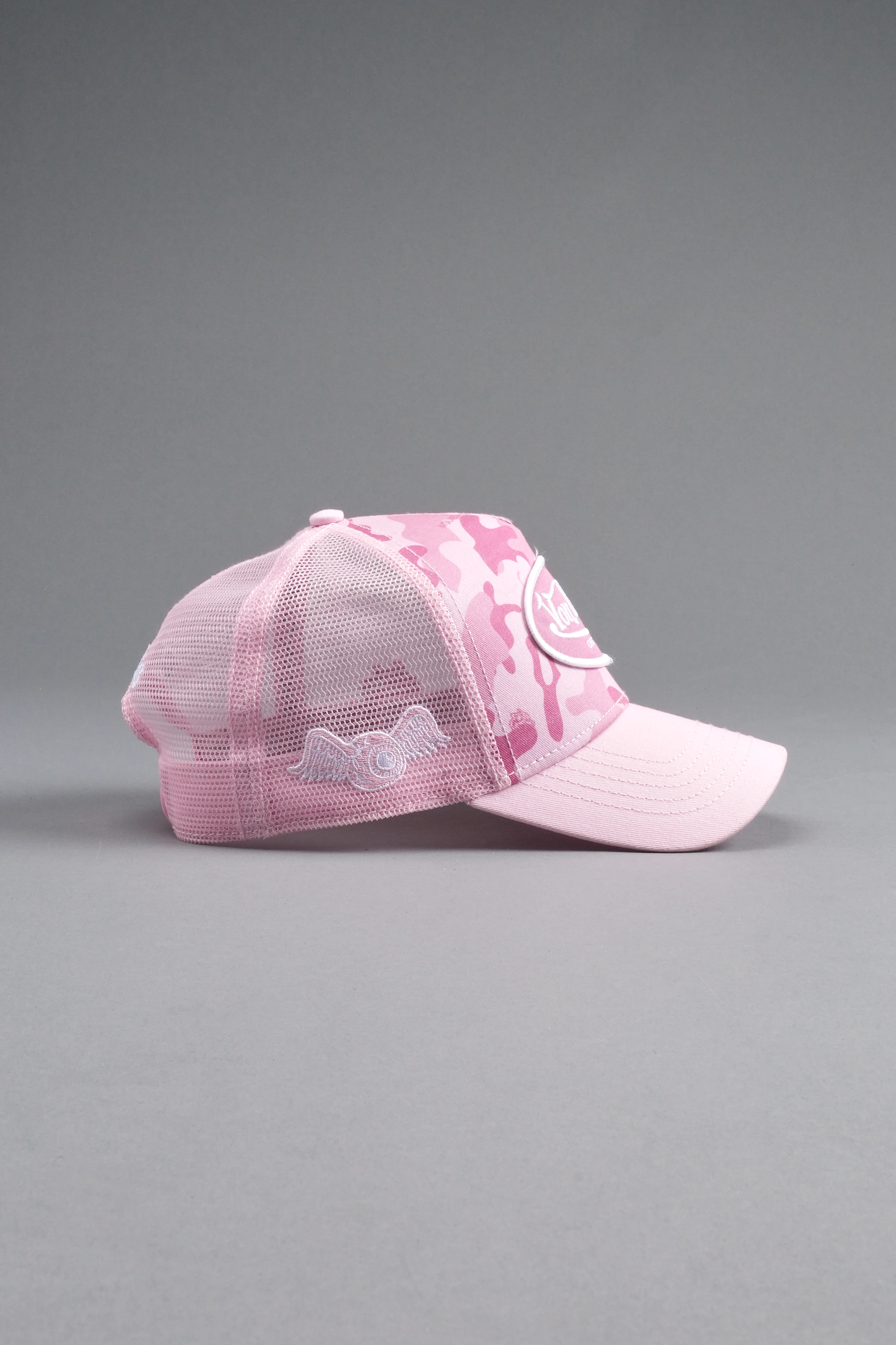 DSVD Collab Trucker Hat in DSVD Bubblegum Camo - Image 16