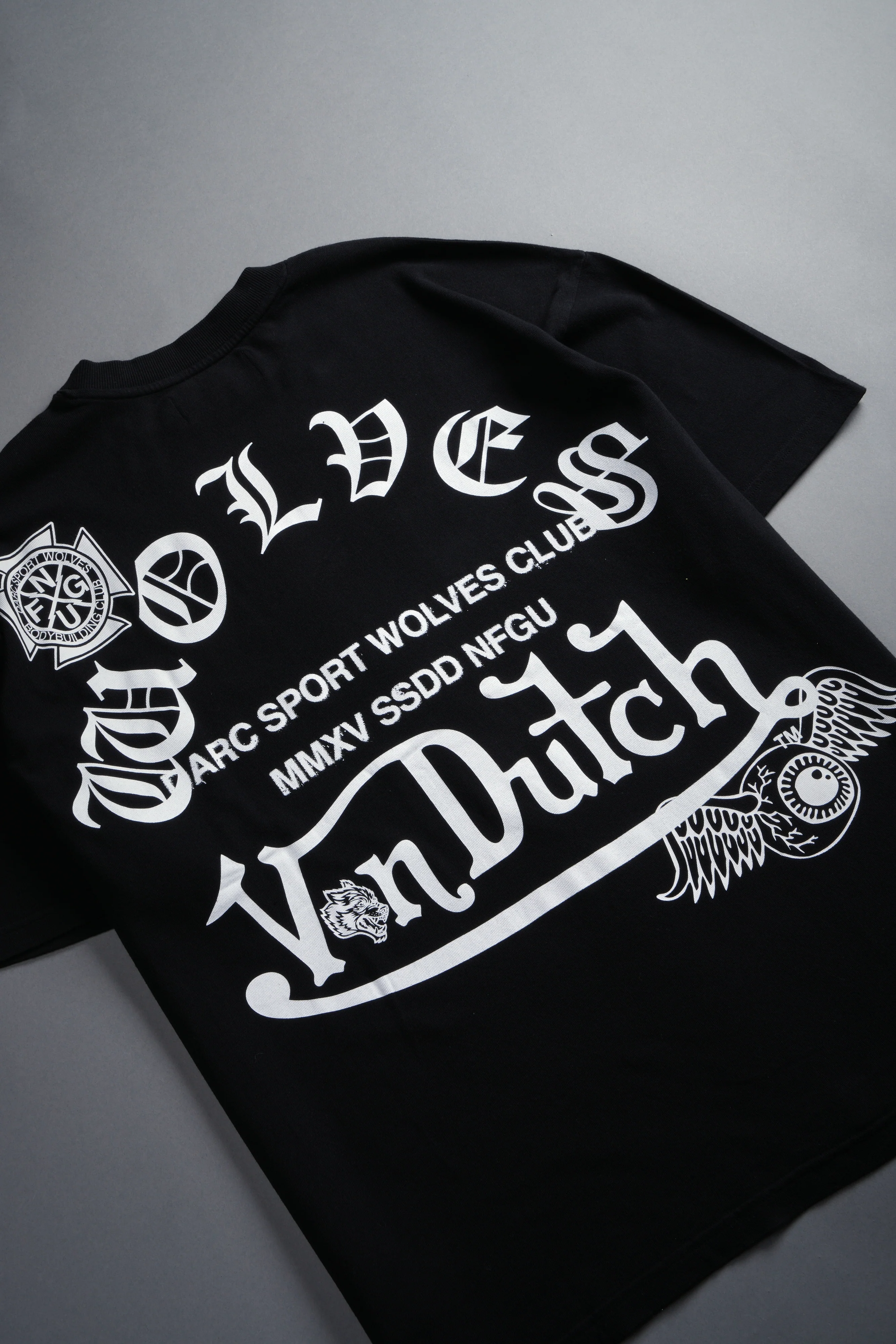 DSVD Heritage Unisex Premium Oversized Tee in Black - Image 16