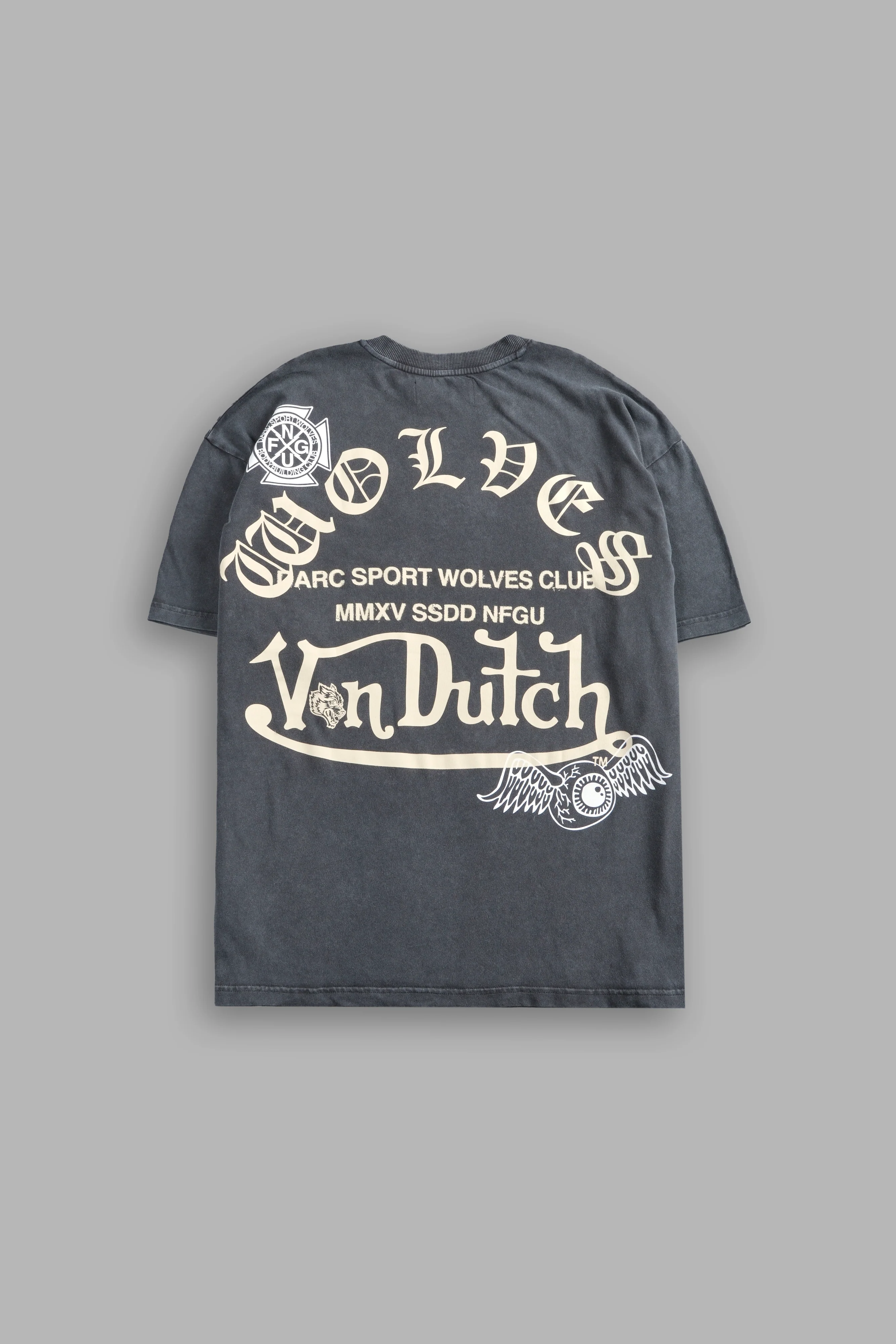 DSVD Heritage Unisex Premium Oversized Tee in Wolf Gray