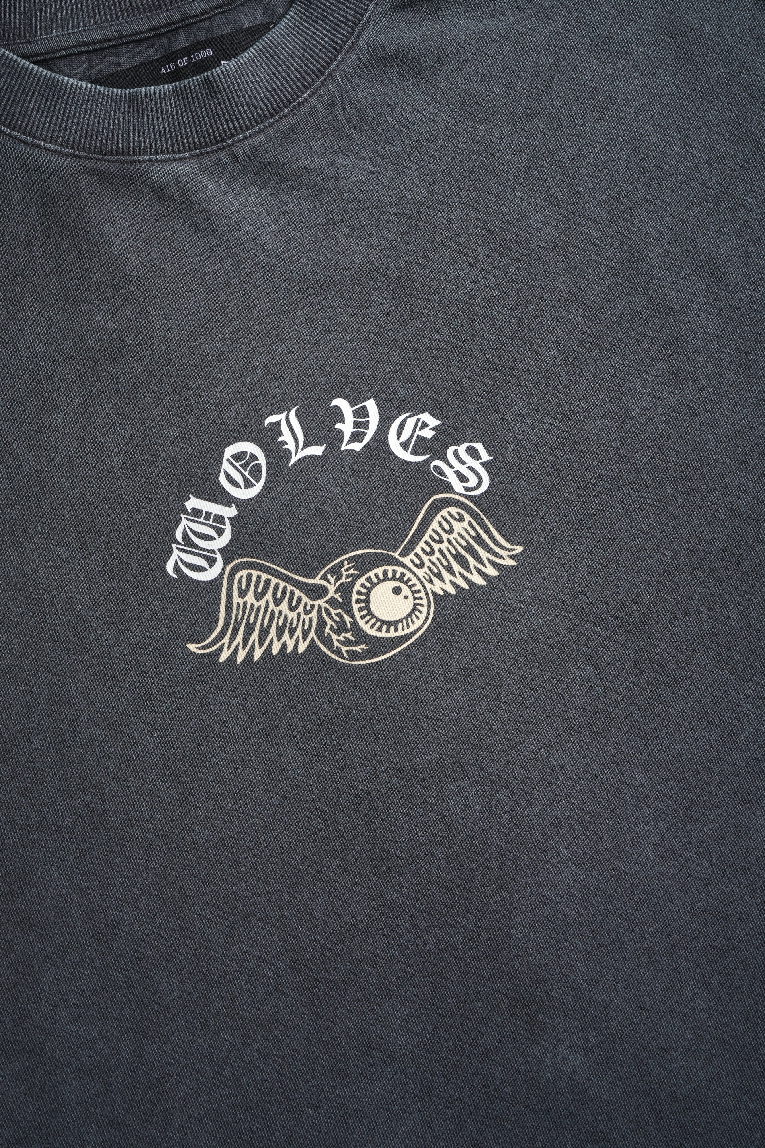 DSVD Heritage Unisex Premium Oversized Tee in Wolf Gray - Image 15