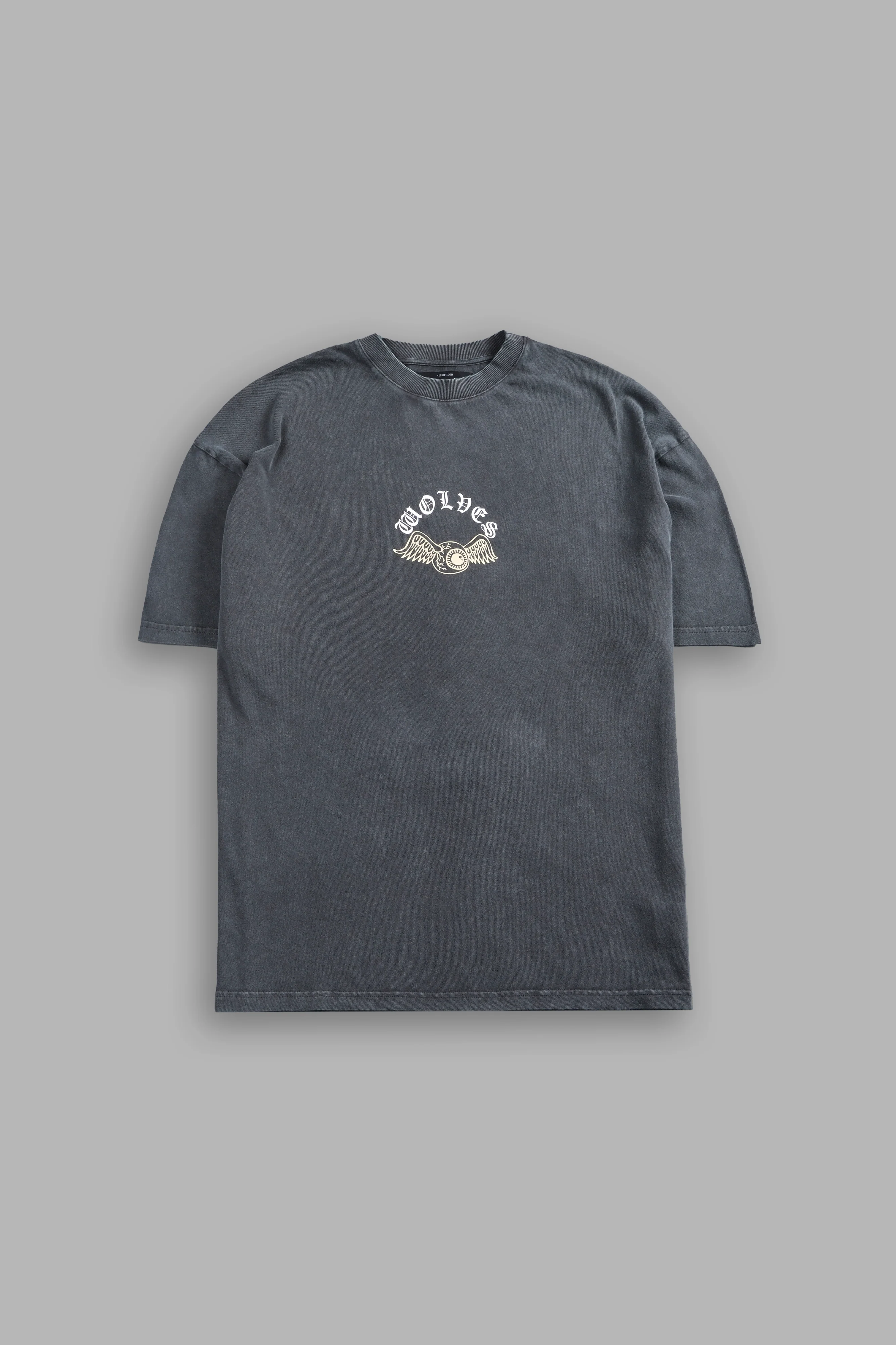 DSVD Heritage Unisex Premium Oversized Tee in Wolf Gray - Image 3