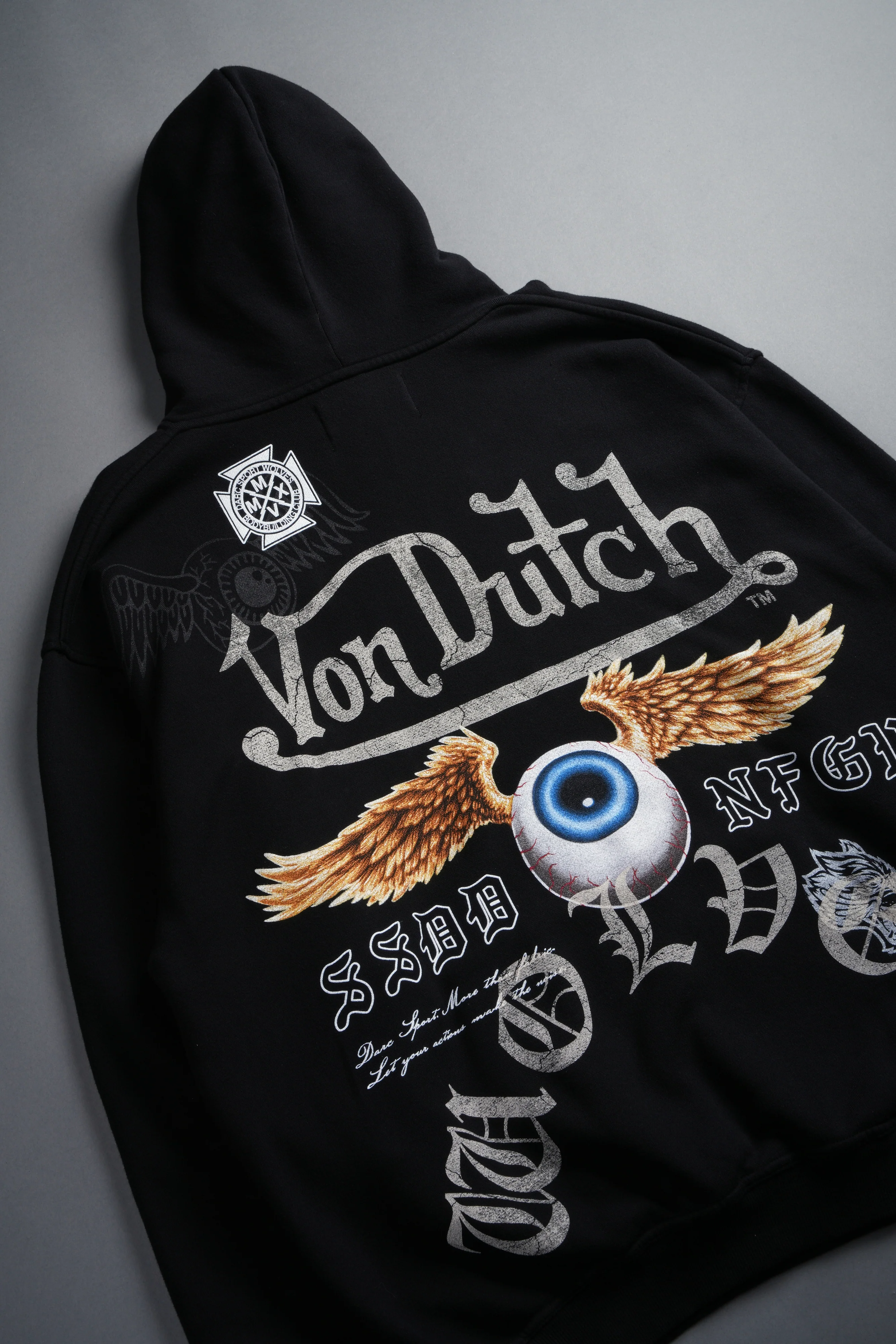 DSVD NFGU "Pierce" Hoodie in Black - Image 4