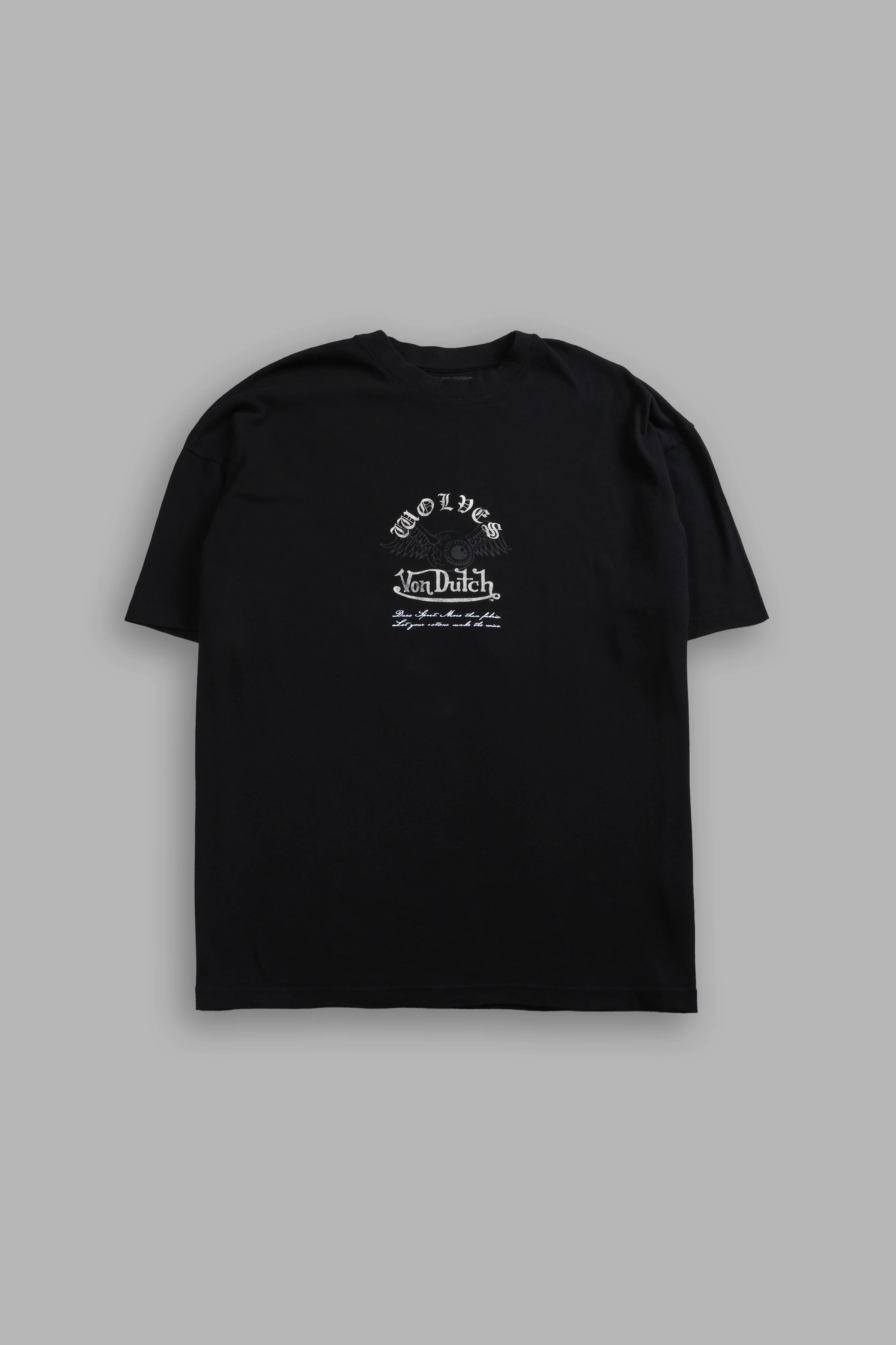 DSVD NFGU Premium Oversized Tee in Black - Image 3