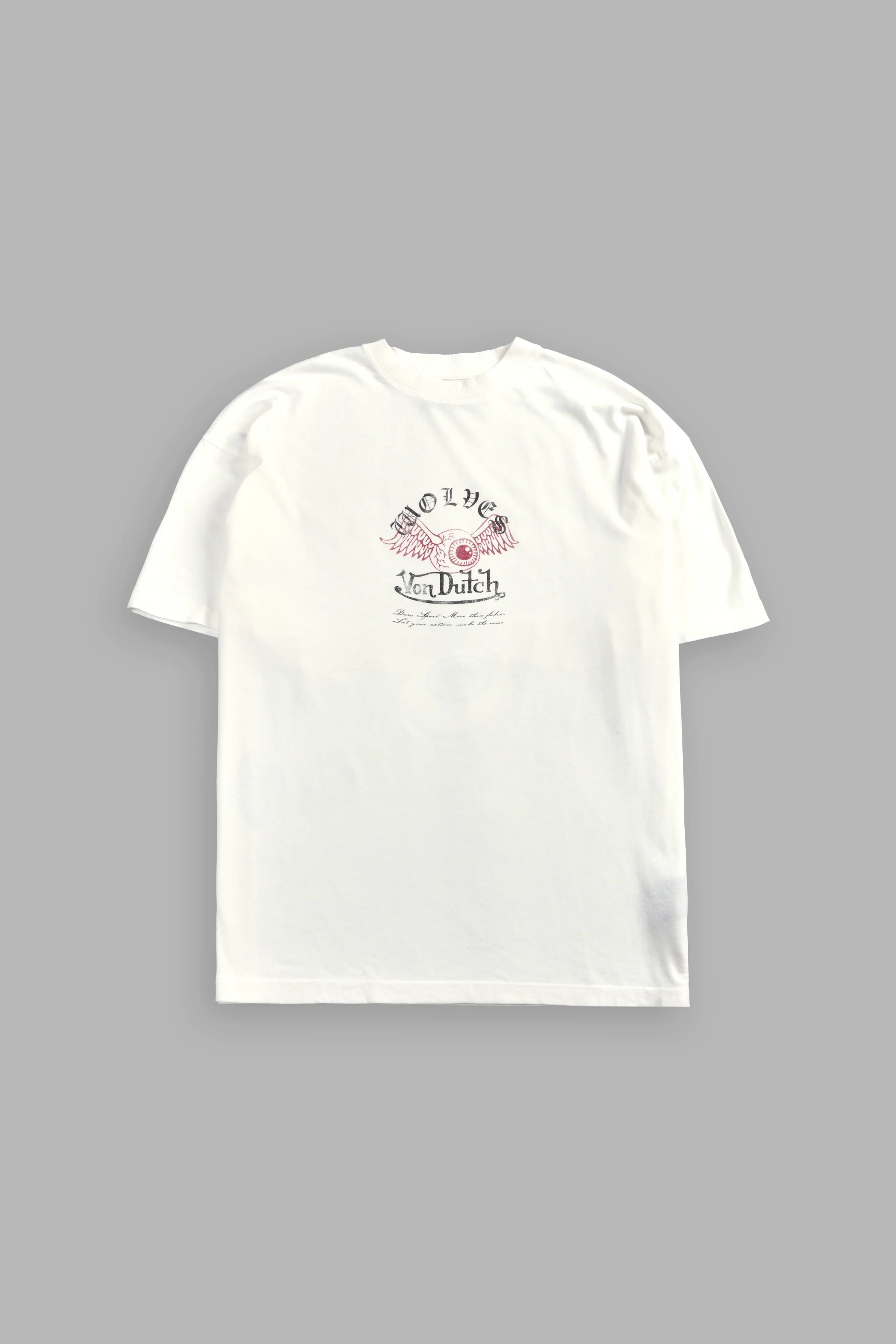 DSVD NFGU Premium Oversized Tee in Cream - Image 3