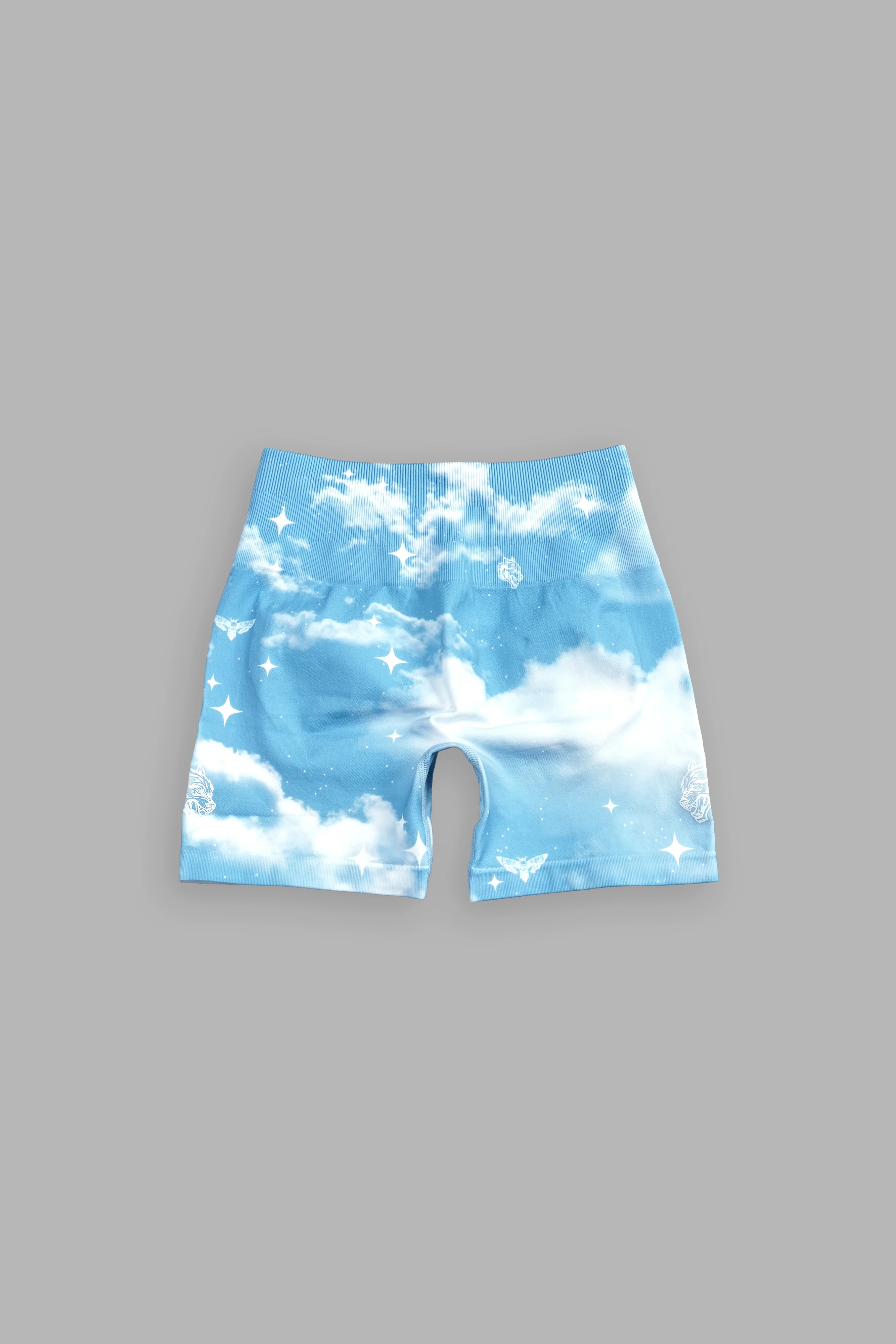 Dual Finite Code Everson Seamless "Training" Shorts in Greek Stone Starry Sky - Image 3