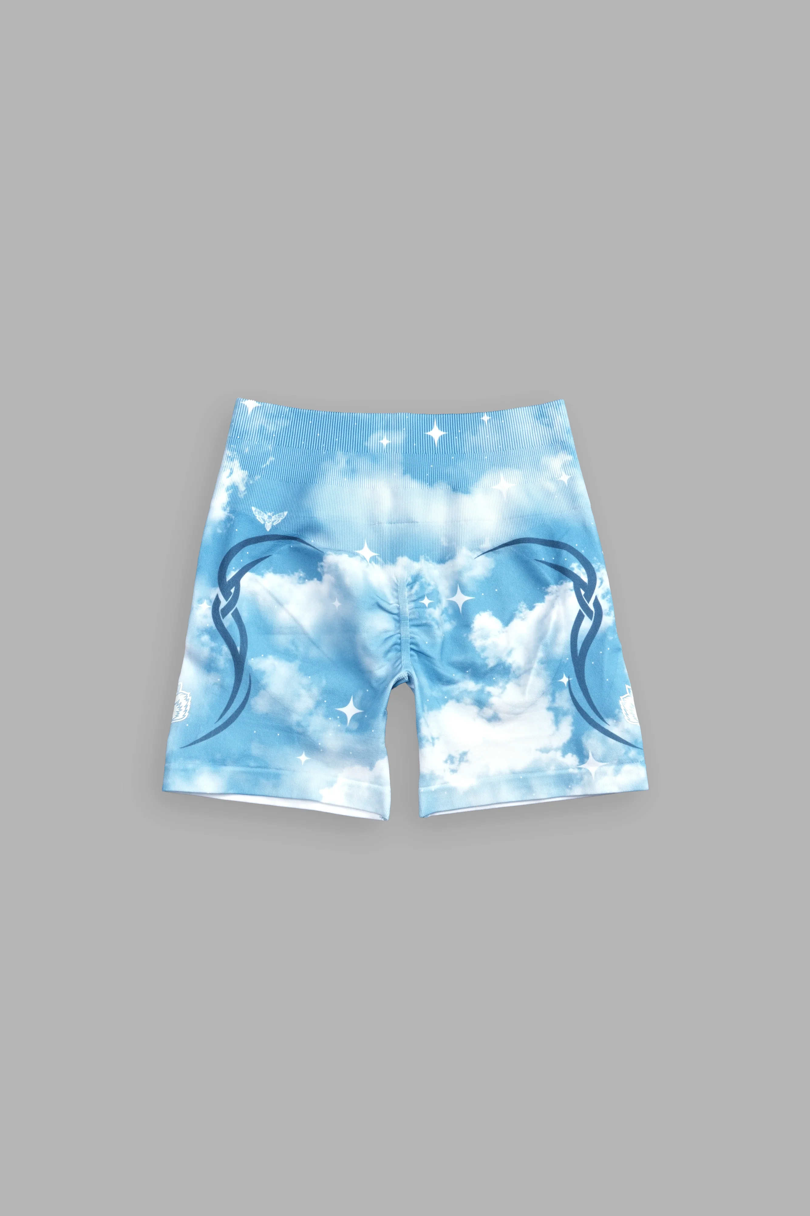 Dual Finite Code Everson Seamless "Training" Shorts in Greek Stone Starry Sky - Image 4