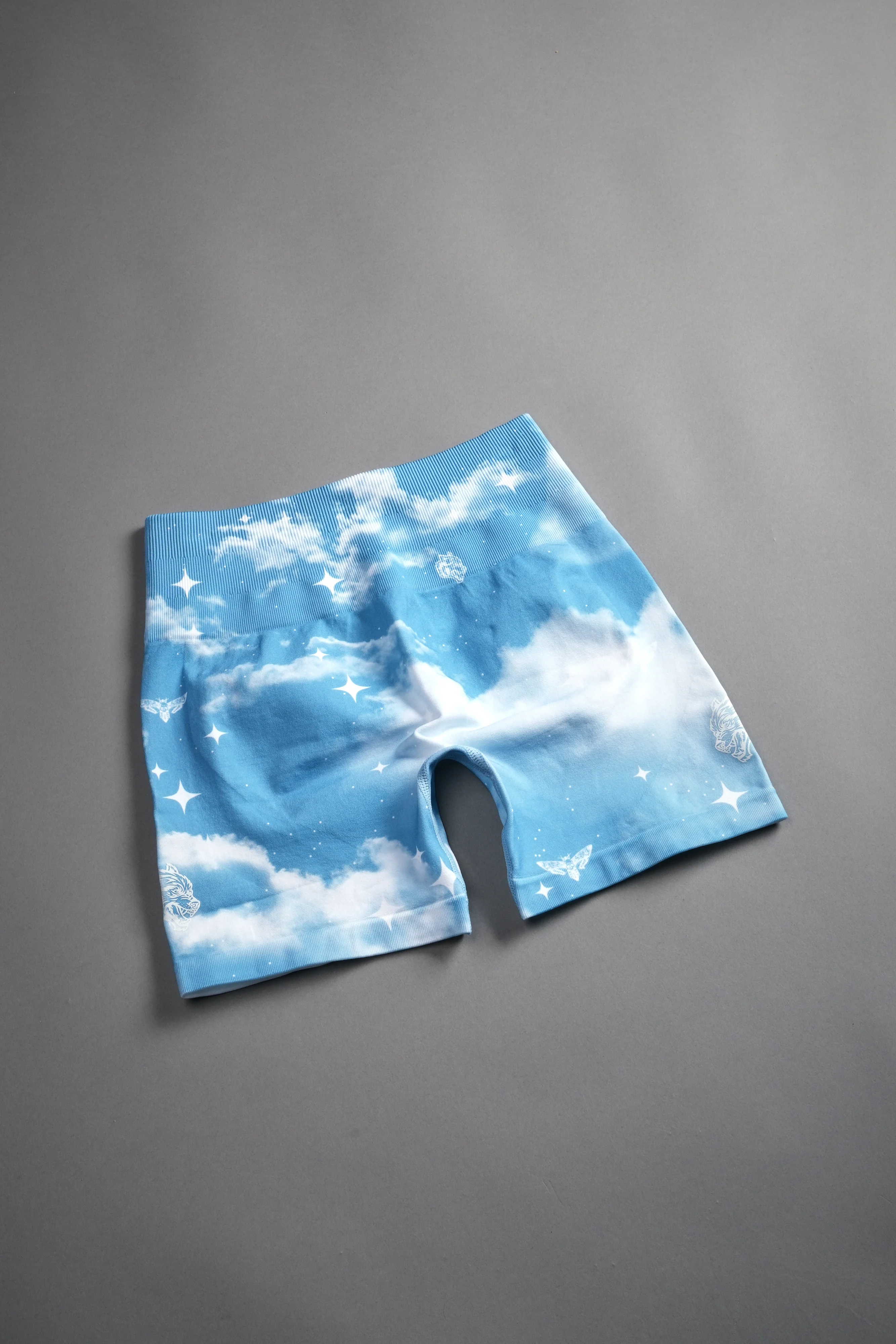 Dual Finite Code Everson Seamless "Training" Shorts in Greek Stone Starry Sky - Image 7